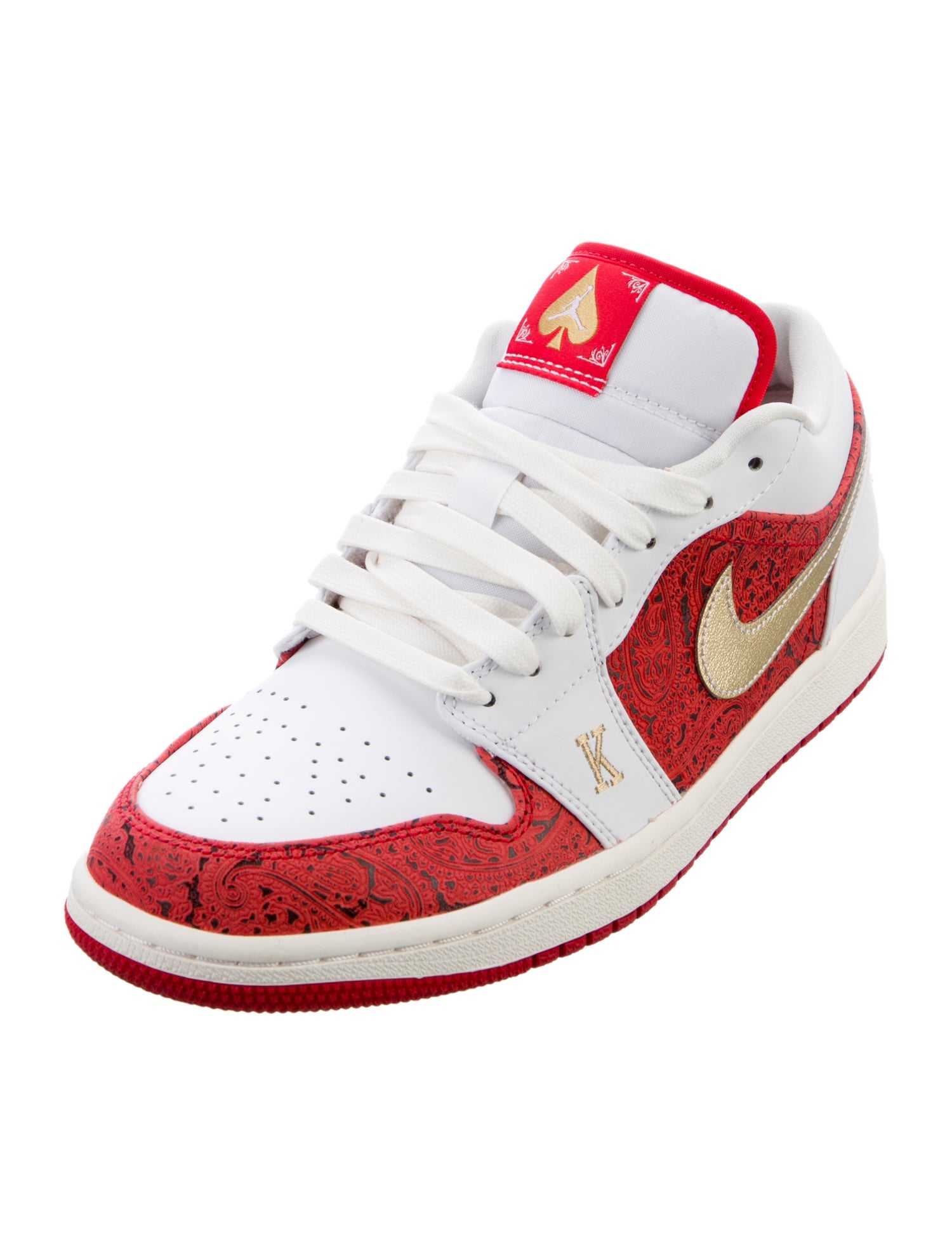 Nike Leather Colorblock Pattern Sneakers w/ Tags