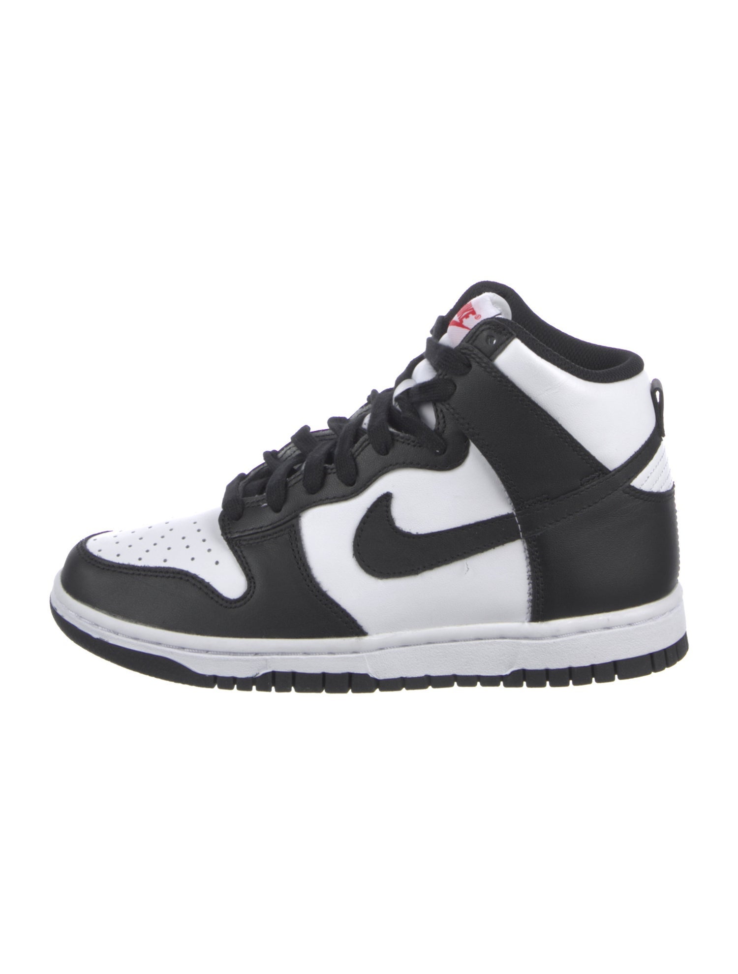 Nike Leather Colorblock Pattern Sneakers