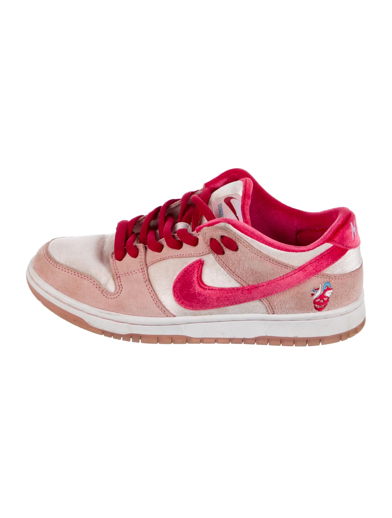 Nike Suede Colorblock Pattern Sneakers