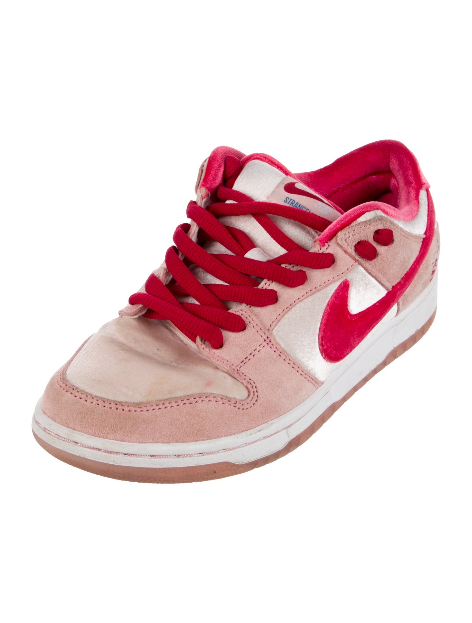 Nike Suede Colorblock Pattern Sneakers