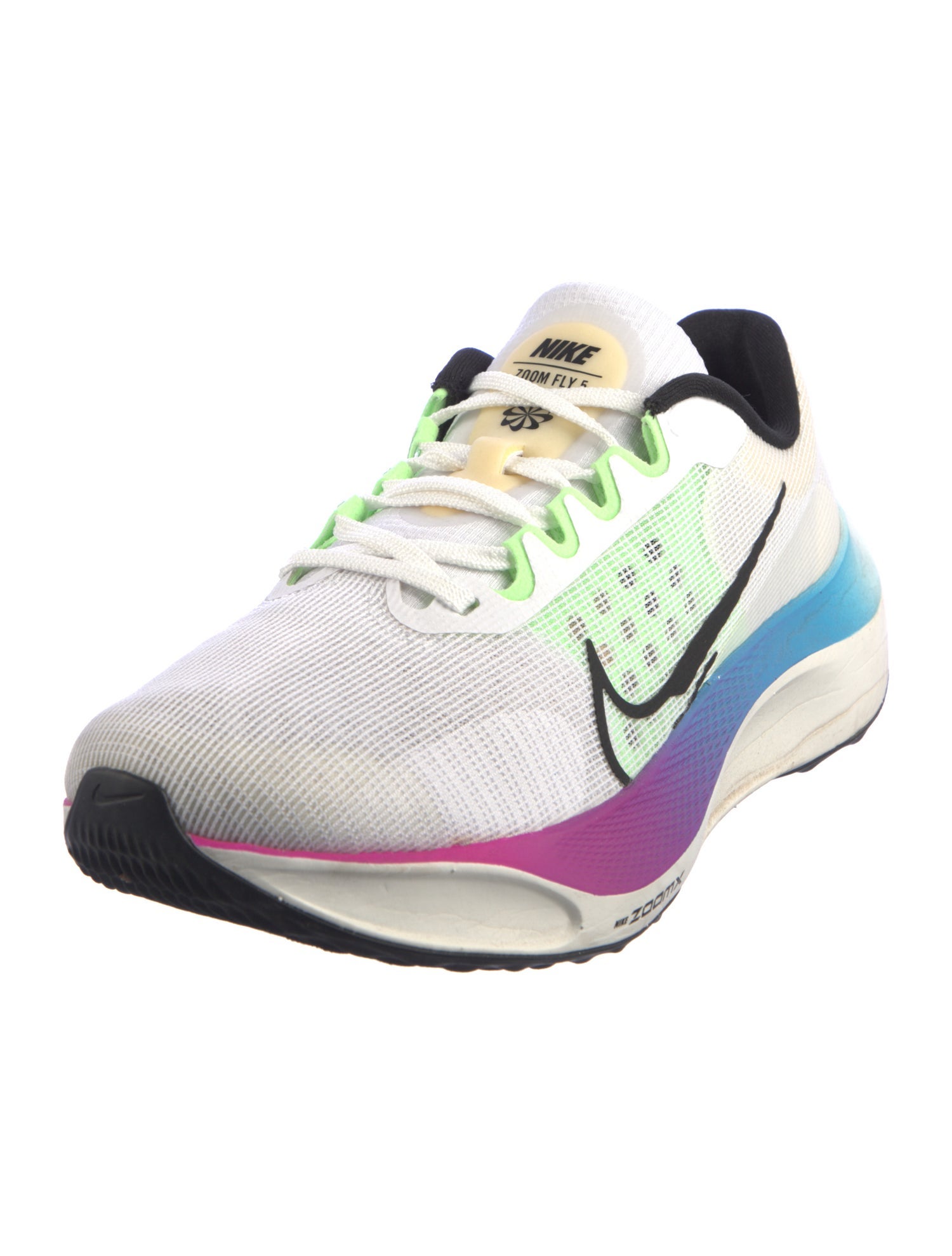 Nike Mesh Colorblock Pattern Athletic Sneakers