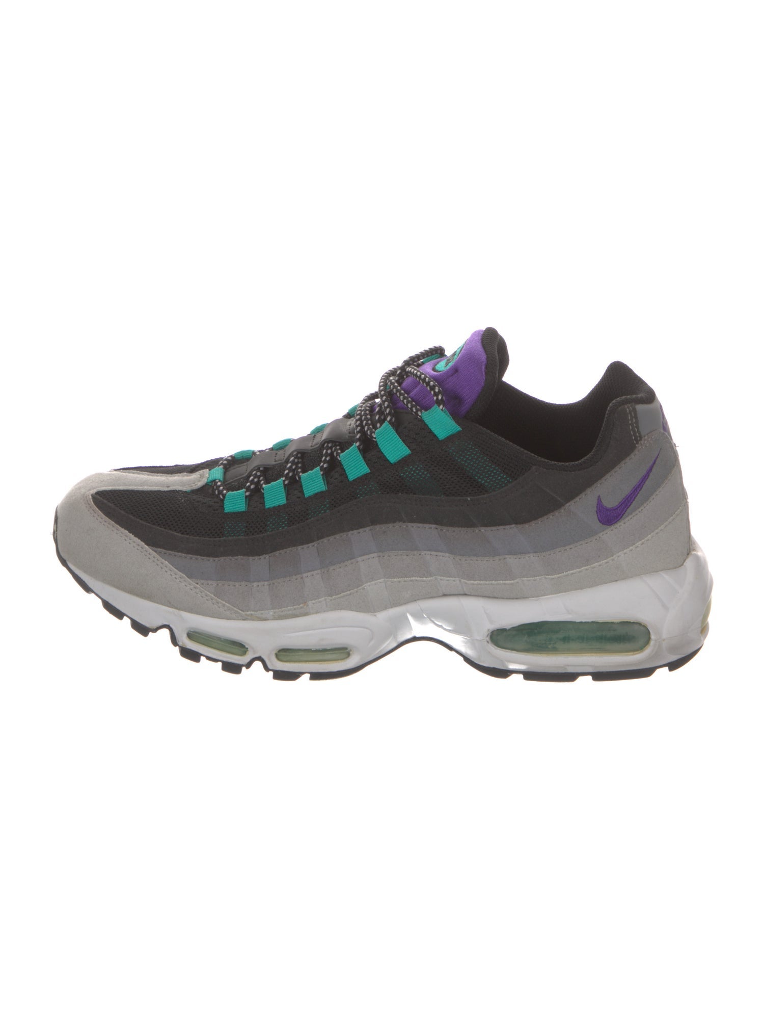 Nike Mesh Colorblock Pattern Athletic Sneakers
