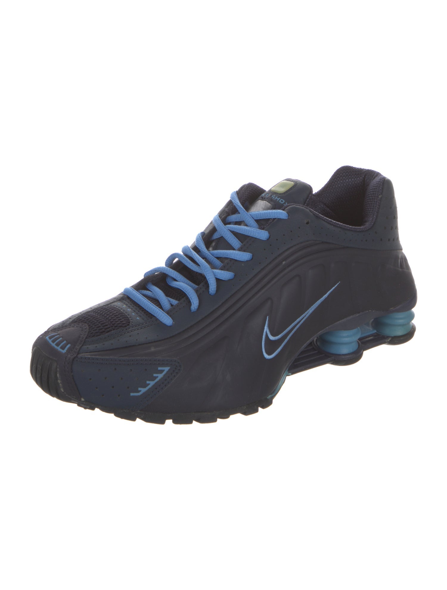 Nike Leather Printed Athletic Sneakers