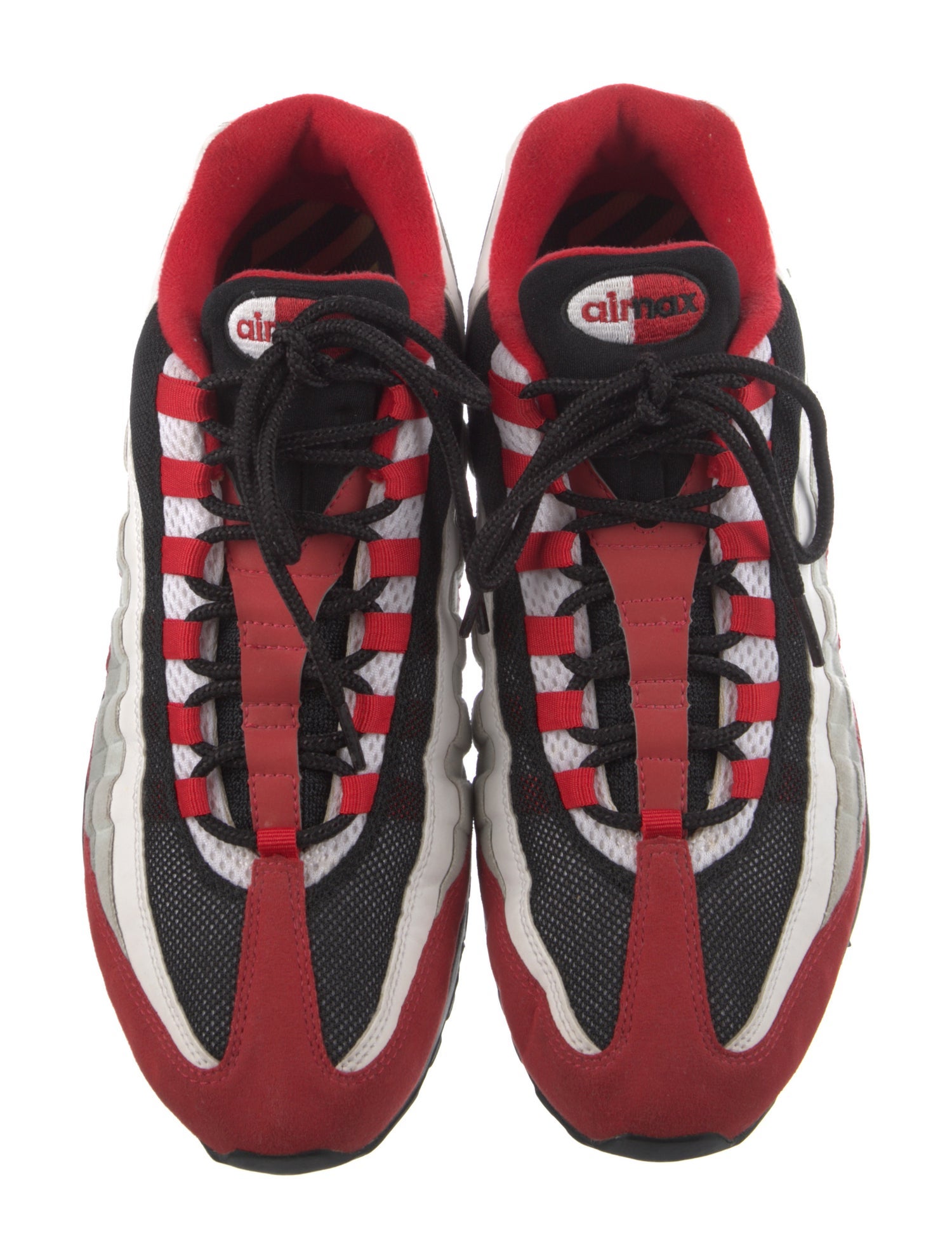 Nike Mesh Colorblock Pattern Athletic Sneakers