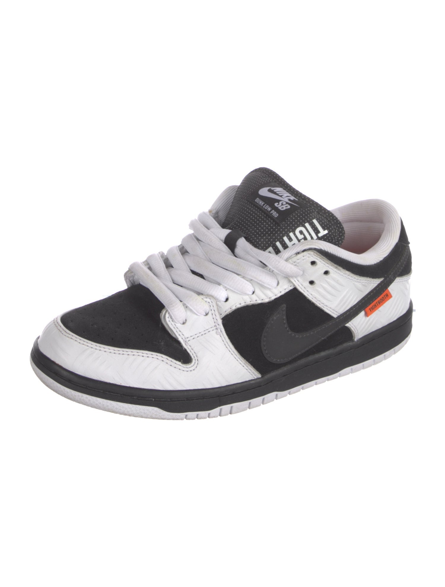 Nike Leather Colorblock Pattern Sneakers