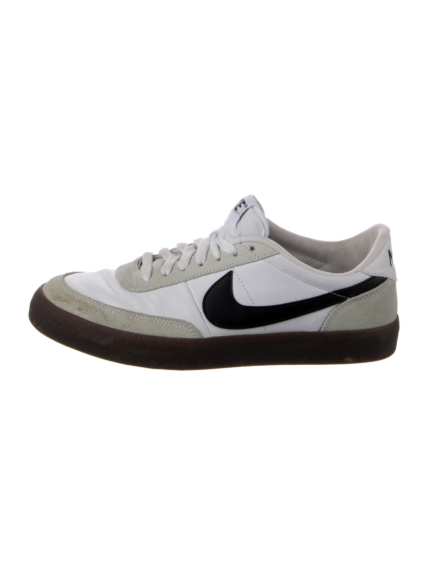 Nike Suede Colorblock Pattern Sneakers