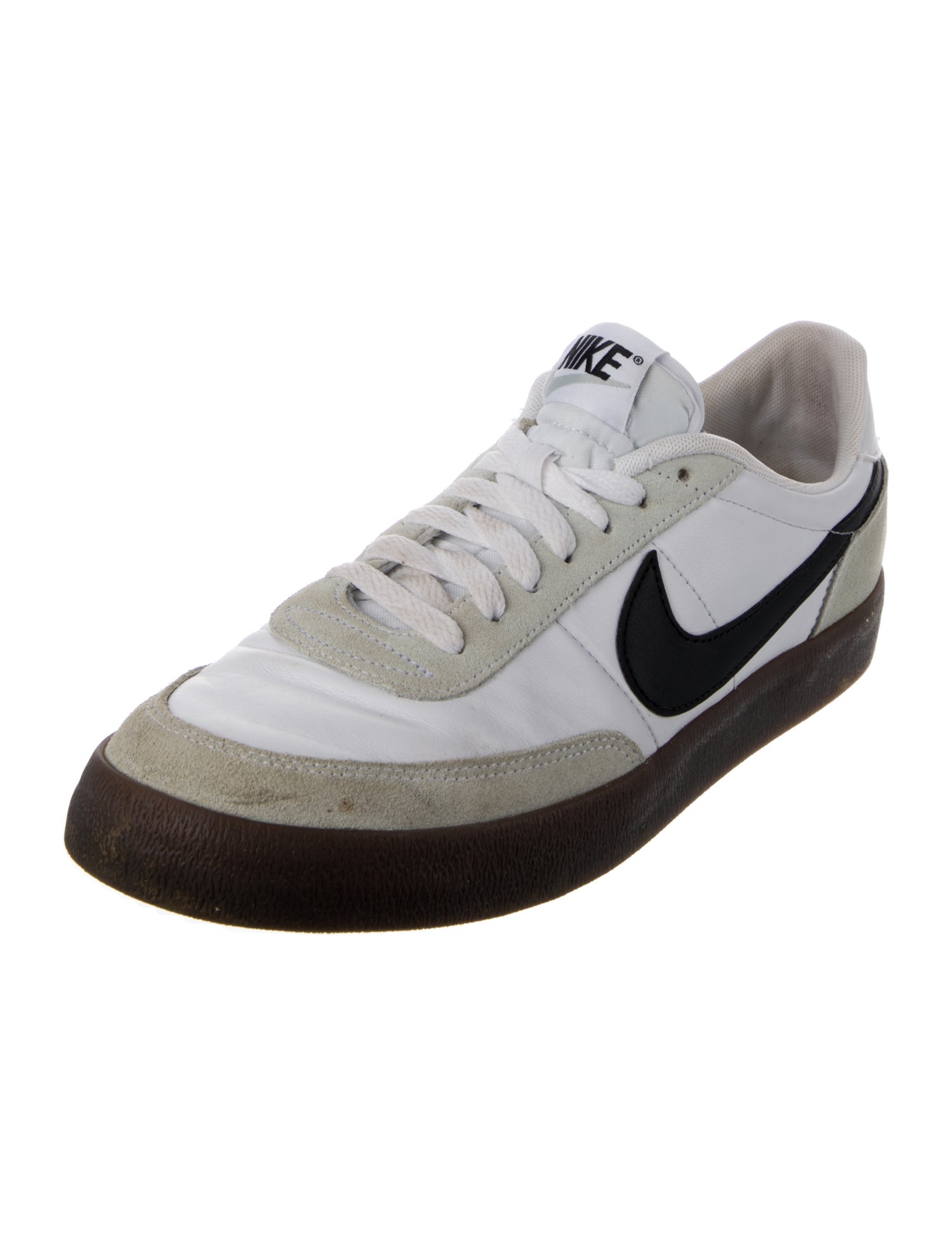 Nike Suede Colorblock Pattern Sneakers