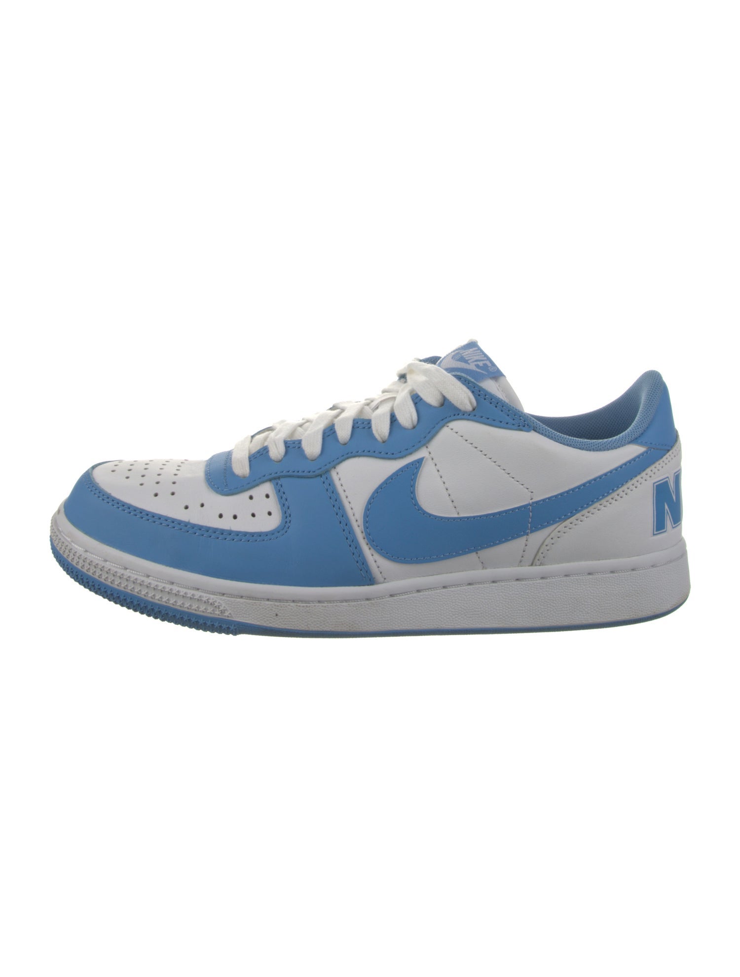Nike Leather Colorblock Pattern Sneakers