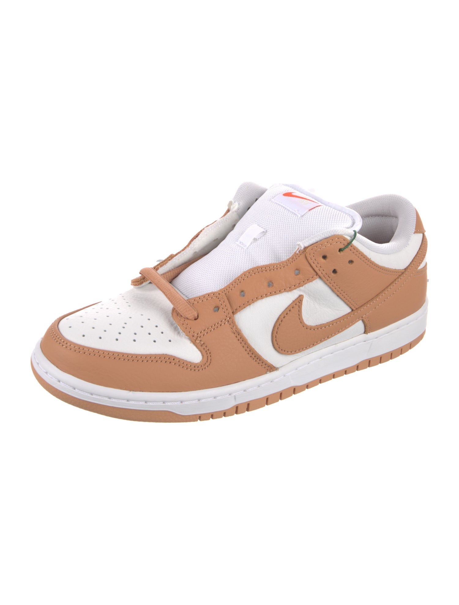 Nike Leather Colorblock Pattern Sneakers w/ Tags