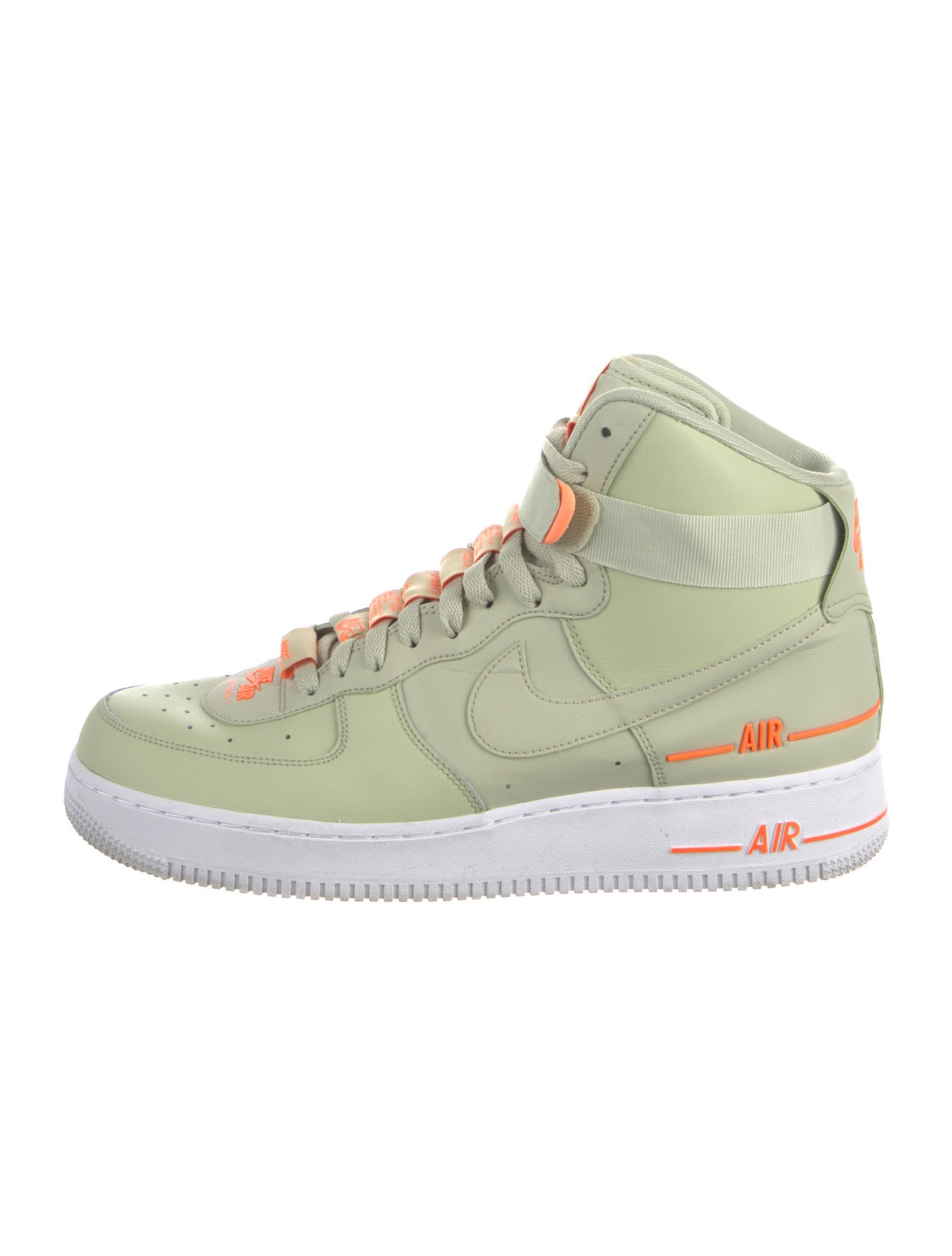 Nike Air Force 1 High Dual Air 'Olive Orange' Sneakers