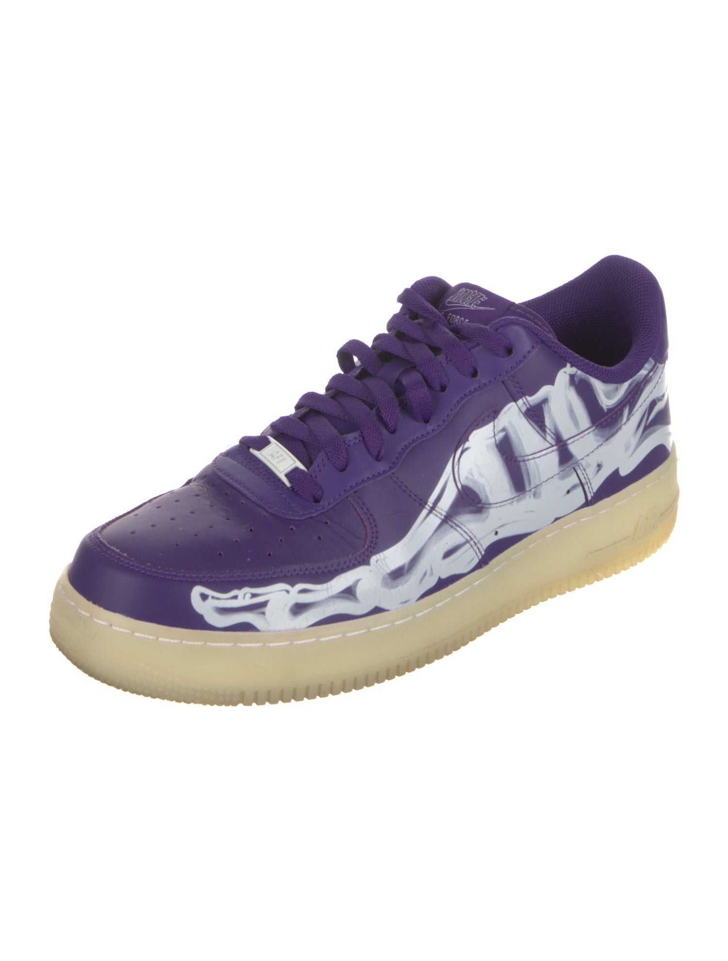 Nike Leather Printed Sneakers