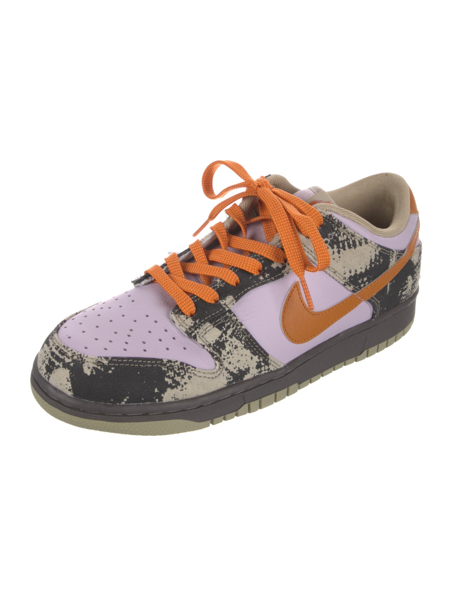 Nike Leather Printed Sneakers