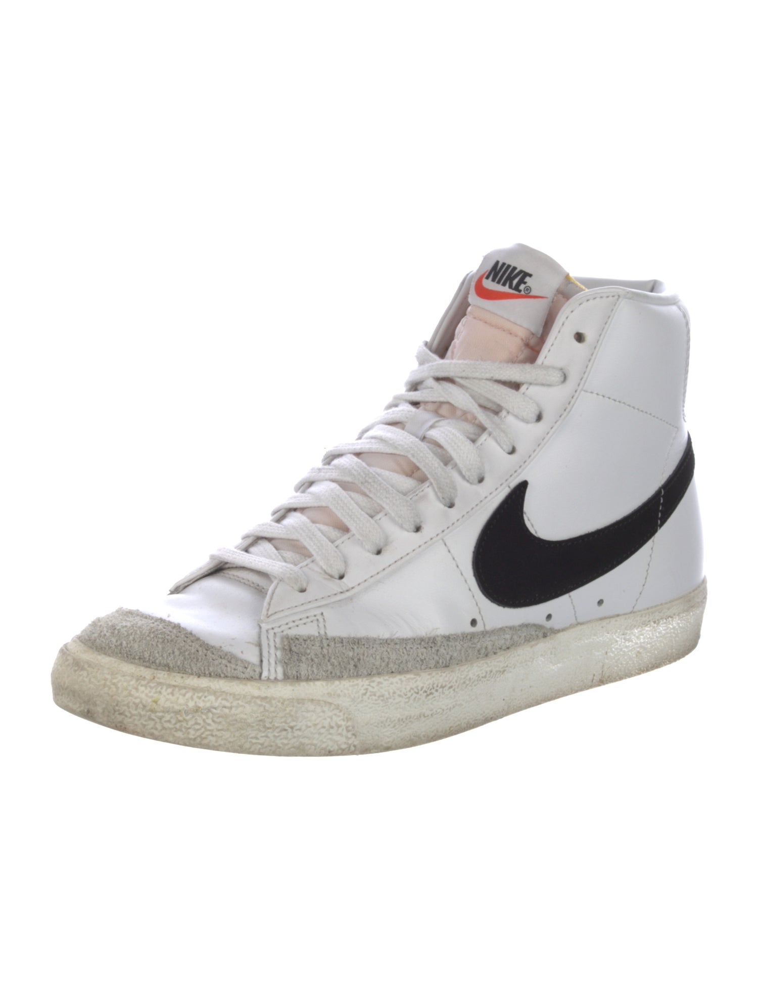 Nike Leather Graphic Print Sneakers