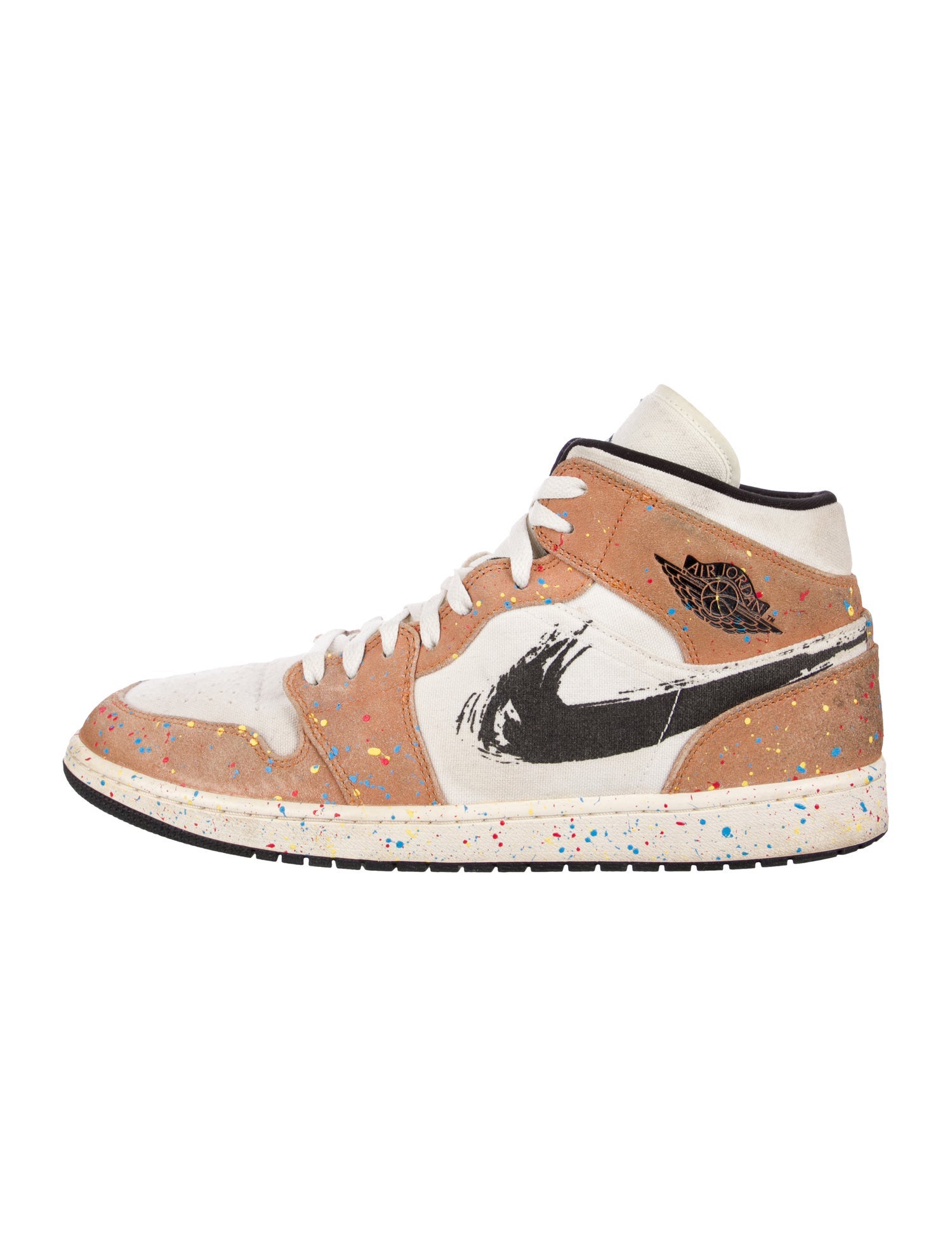 Nike Jordan 1 Mid SE Brushstroke Sneakers
