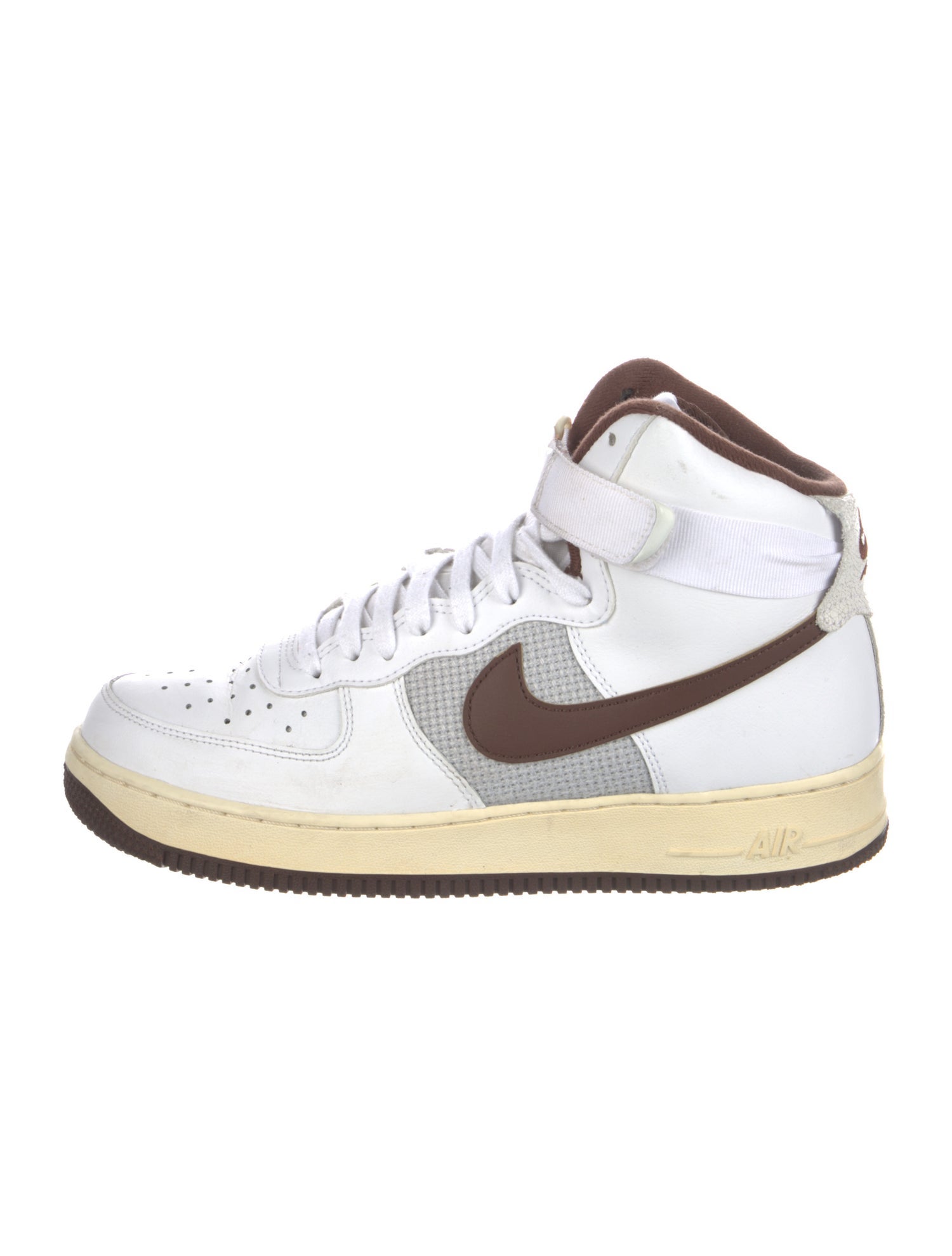 Nike Air Force 1 High '07 'White and Light Chocolate' Sneakers