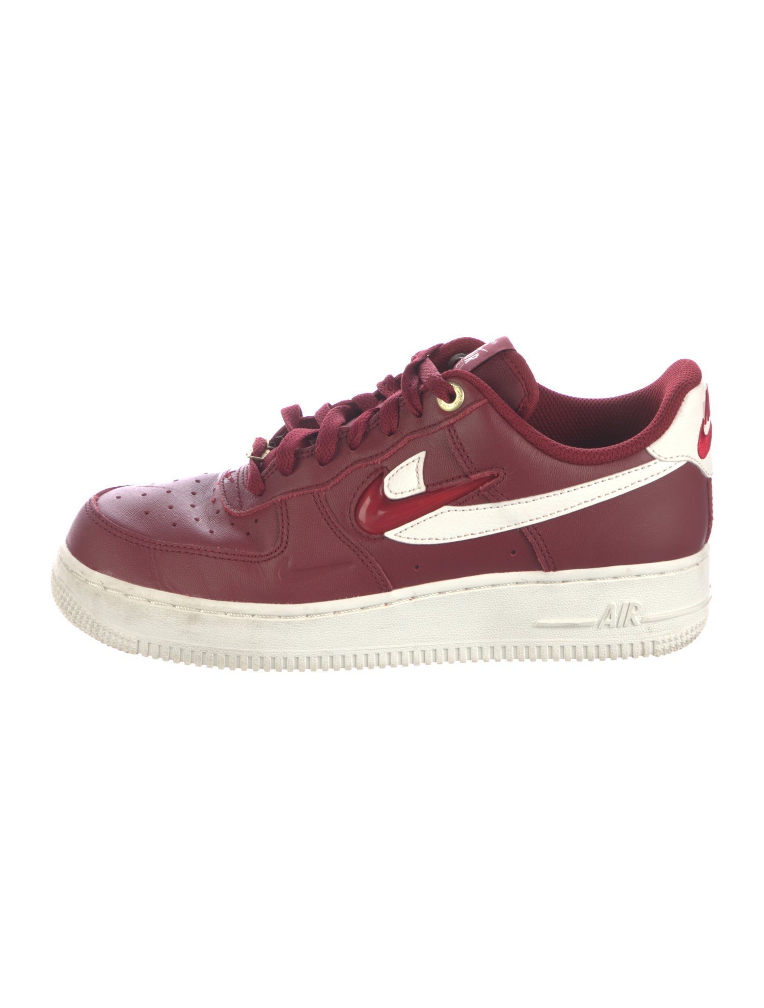 Nike Nike Air Force 1 Low '07 Premium History Of Logos Team Red Sneakers