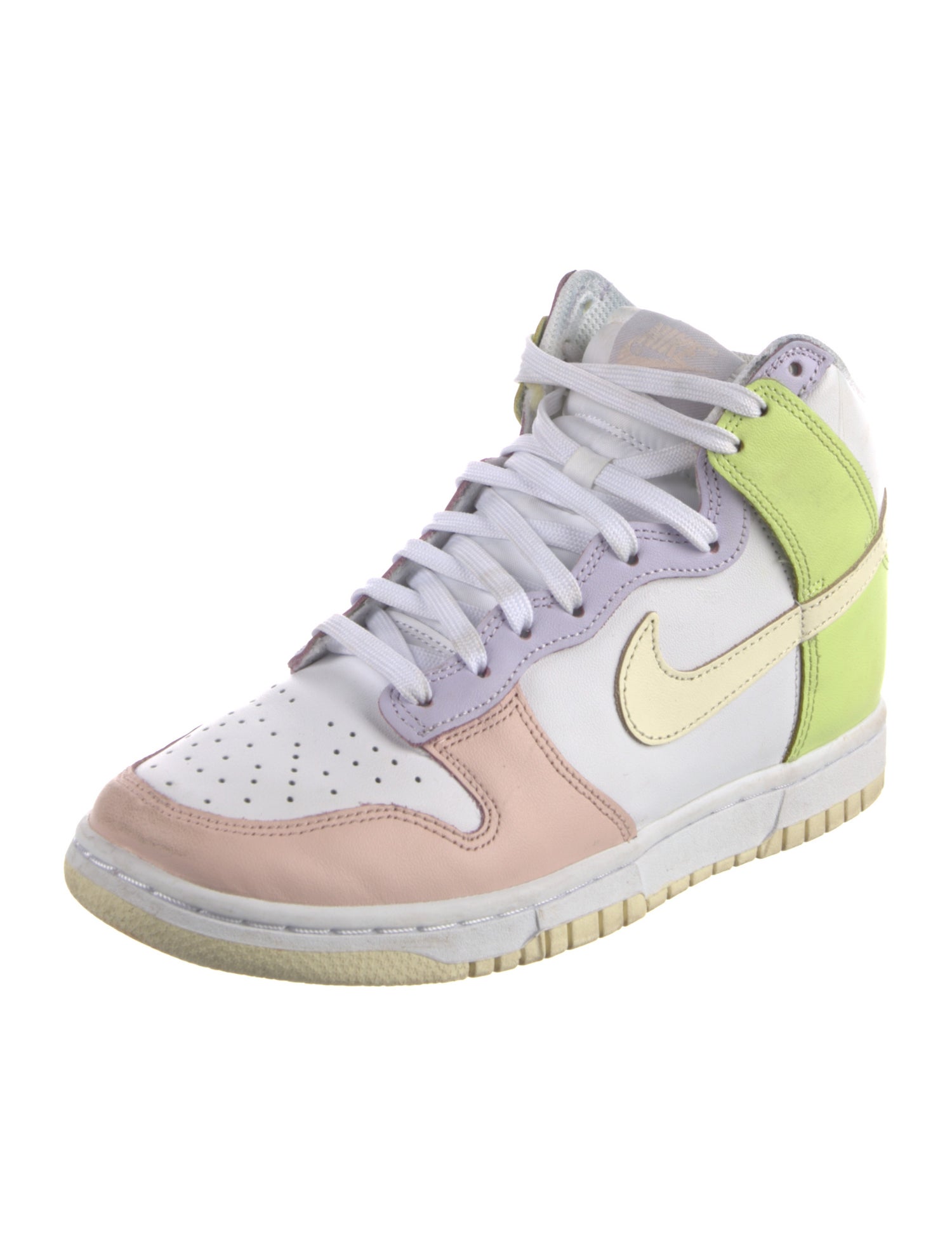 Nike Dunk High 'Lemon Twist' Wedge Sneakers