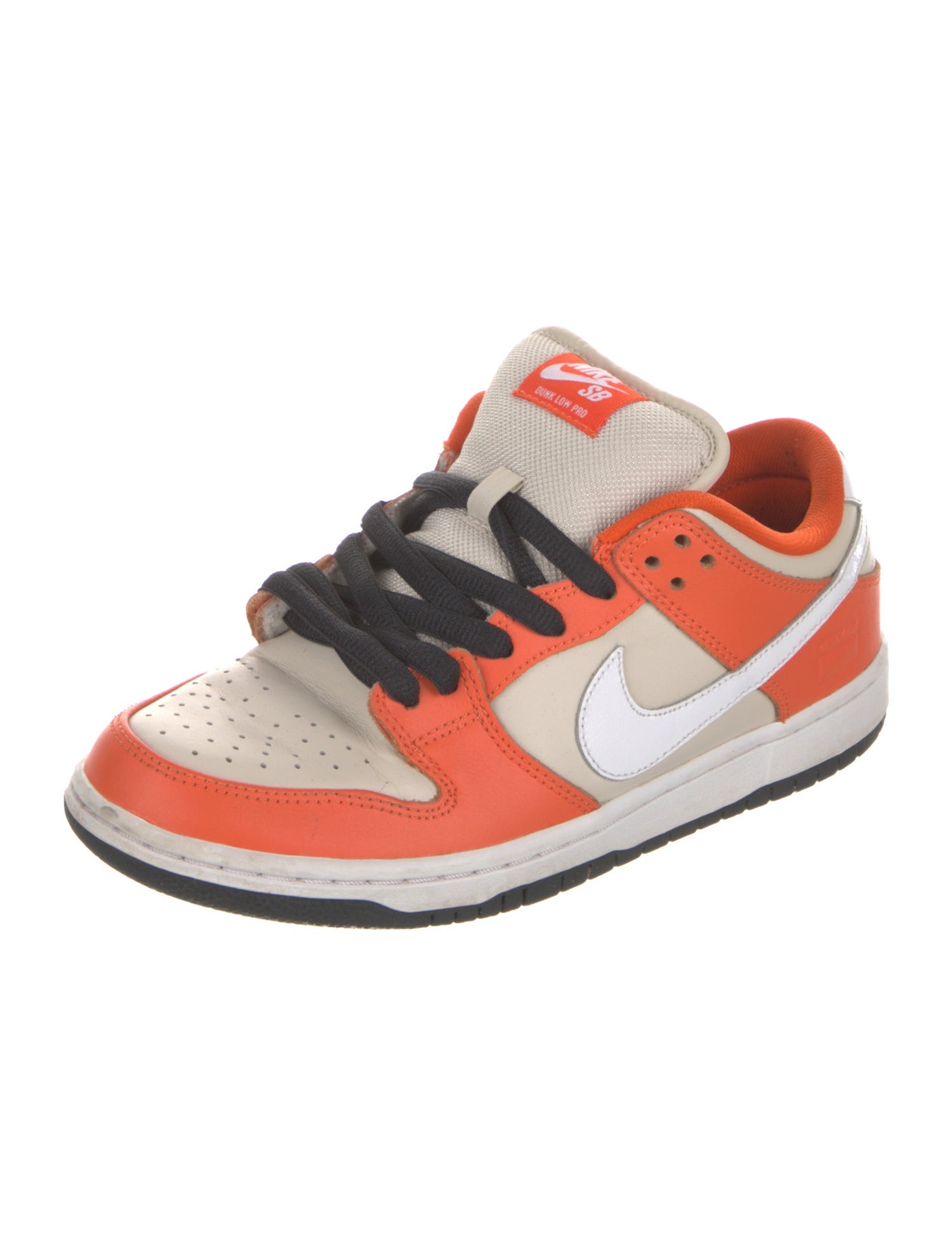 Nike SB Dunk Low Orange Box Athletic Sneakers