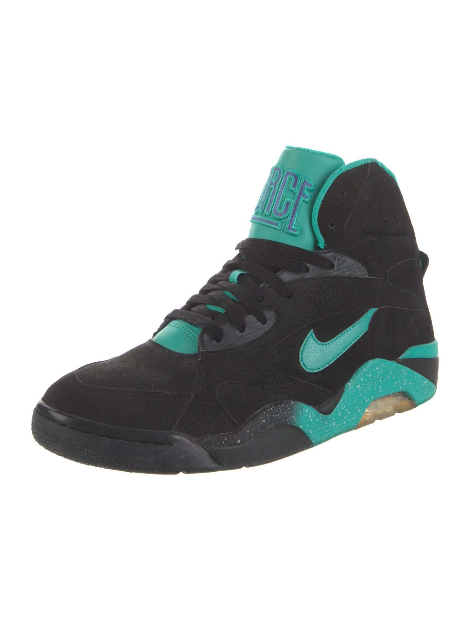 Nike Nike Air Force 180 Atomic Teal Athletic Sneakers