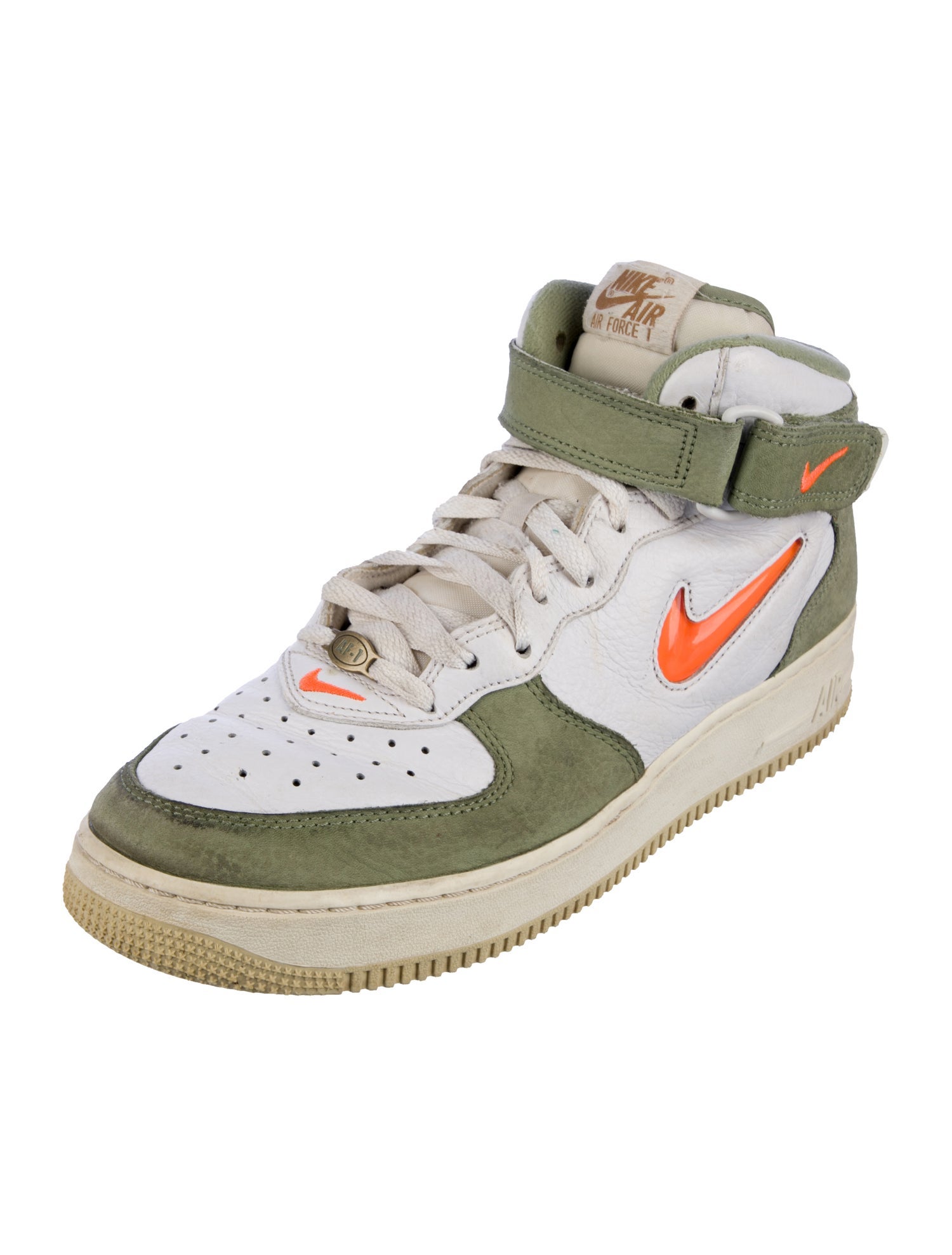 Nike Nike Air Force 1 Mid QS Jewel Oil Green Sneakers