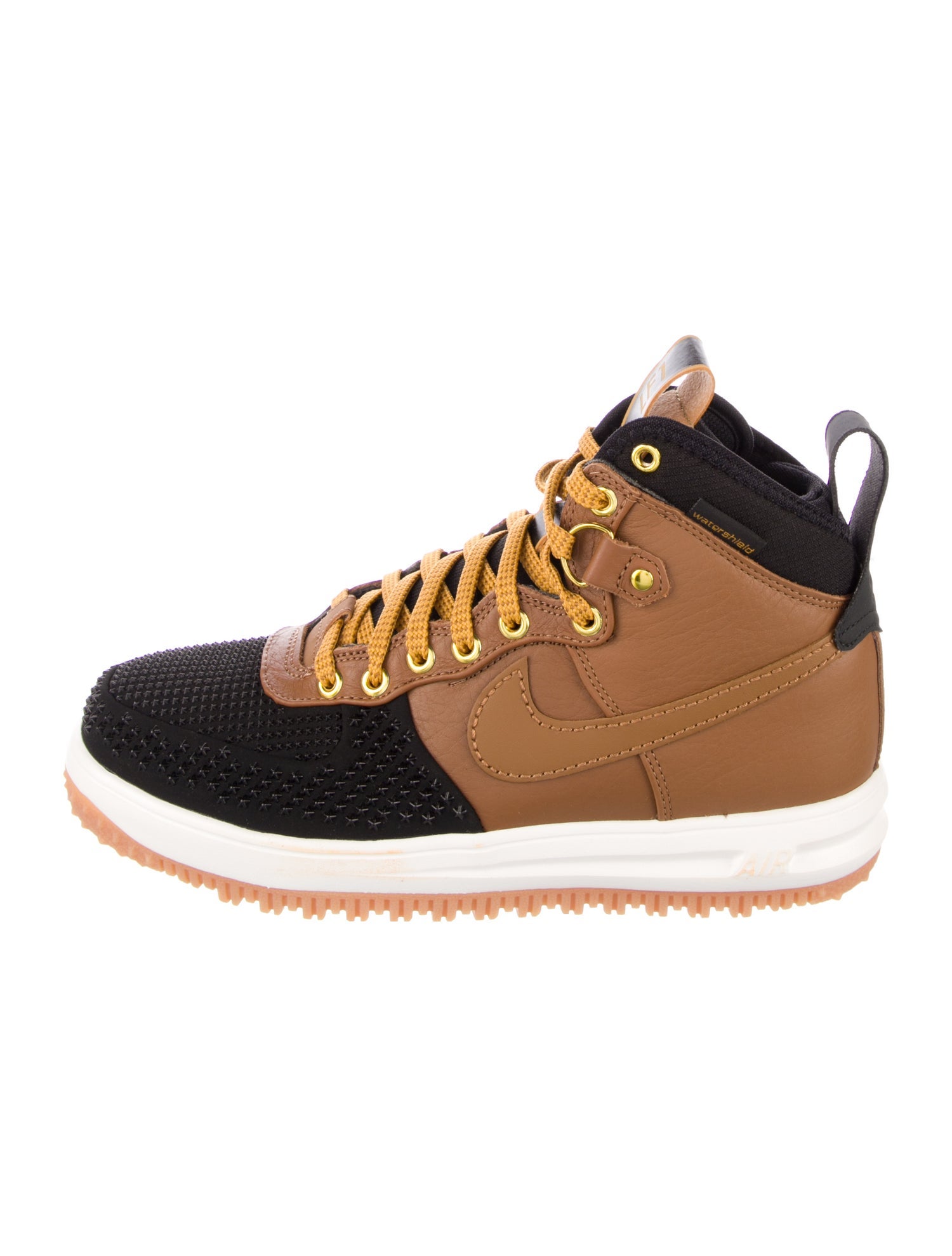 Nike Nike Lunar Force 1 High Duckboot Ale Brown Black Sneakers