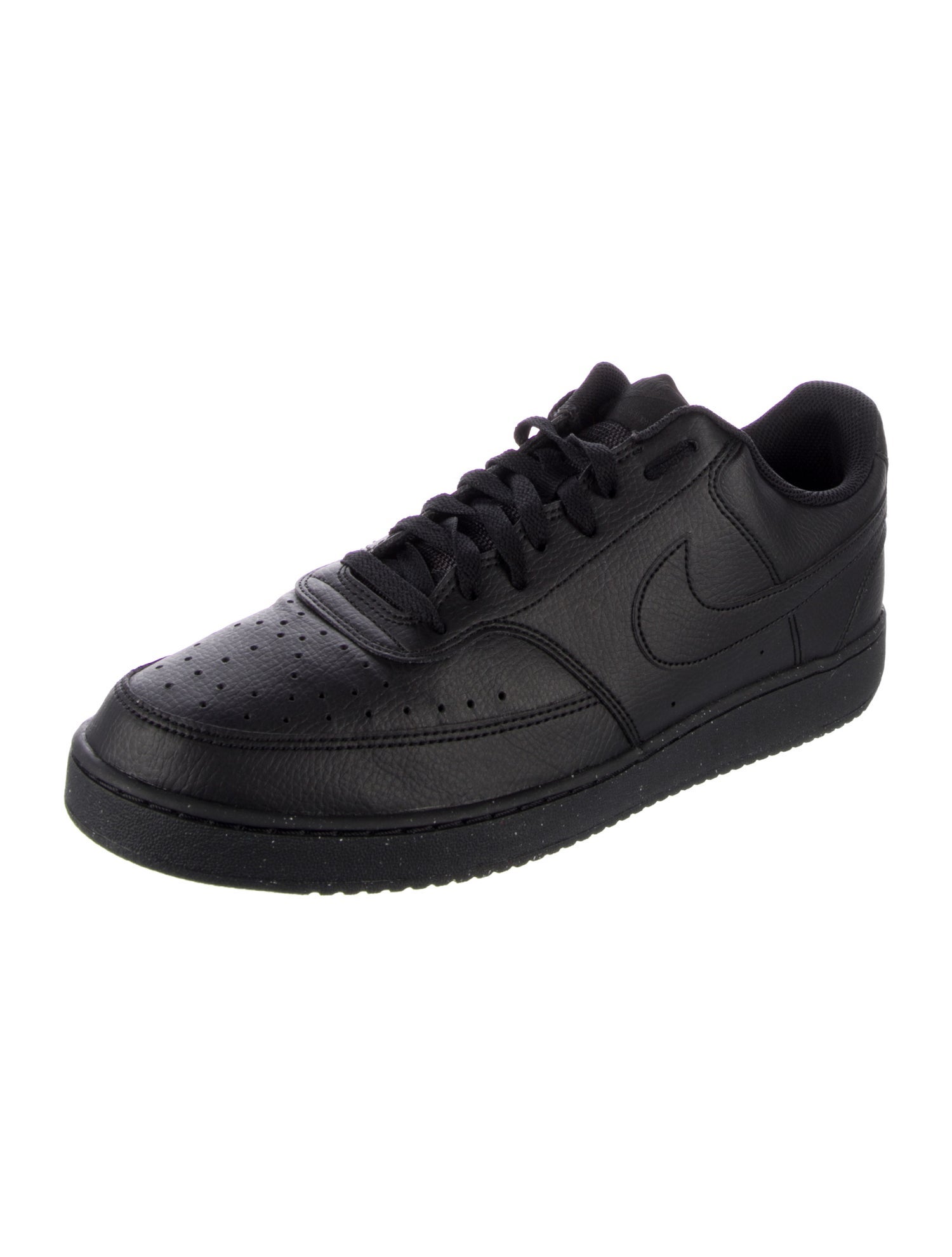 Nike Nike Court Vision Low Next Nature Triple Black Sneakers