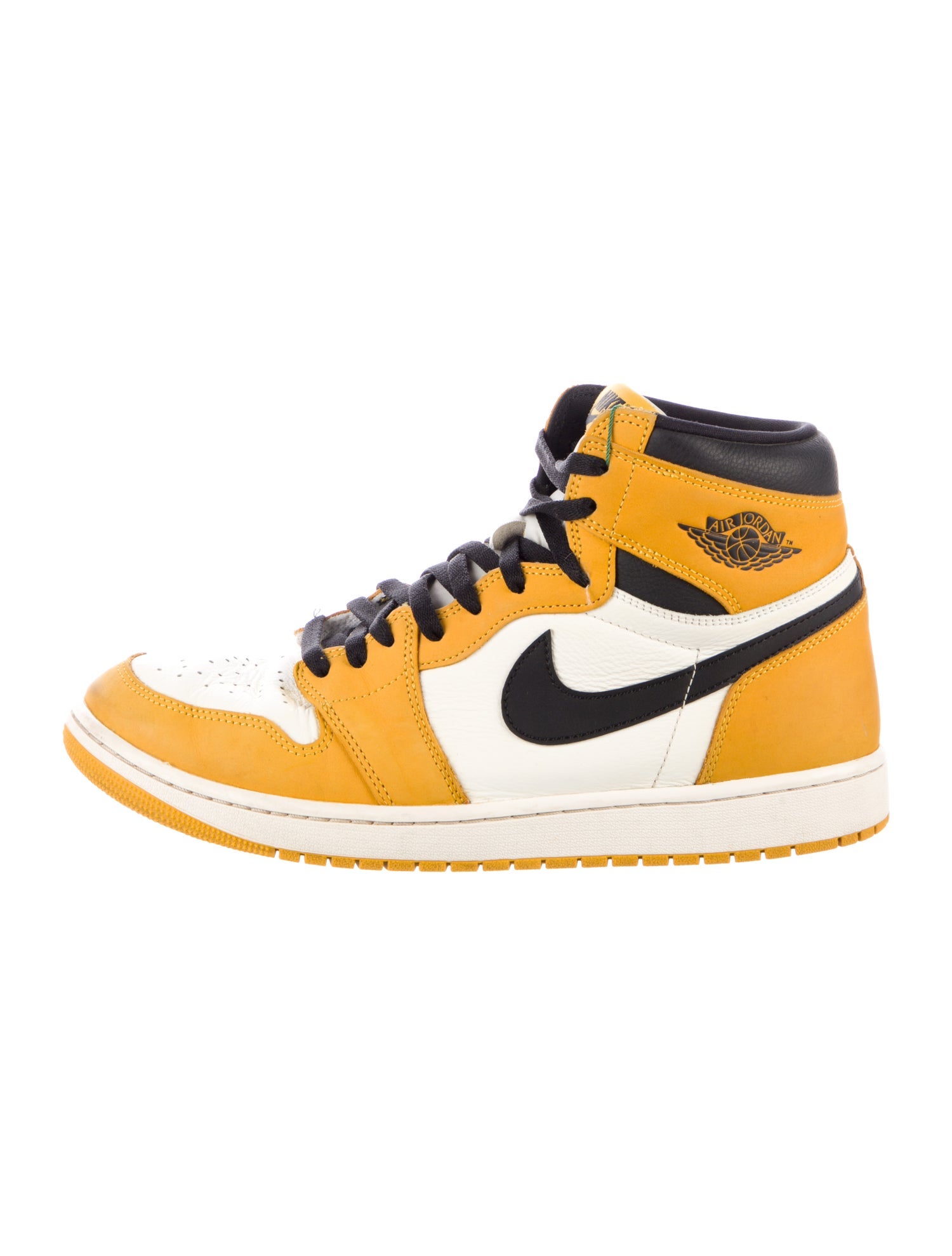 Jordan 1 Retro High OG Yellow Ochre Sneakers