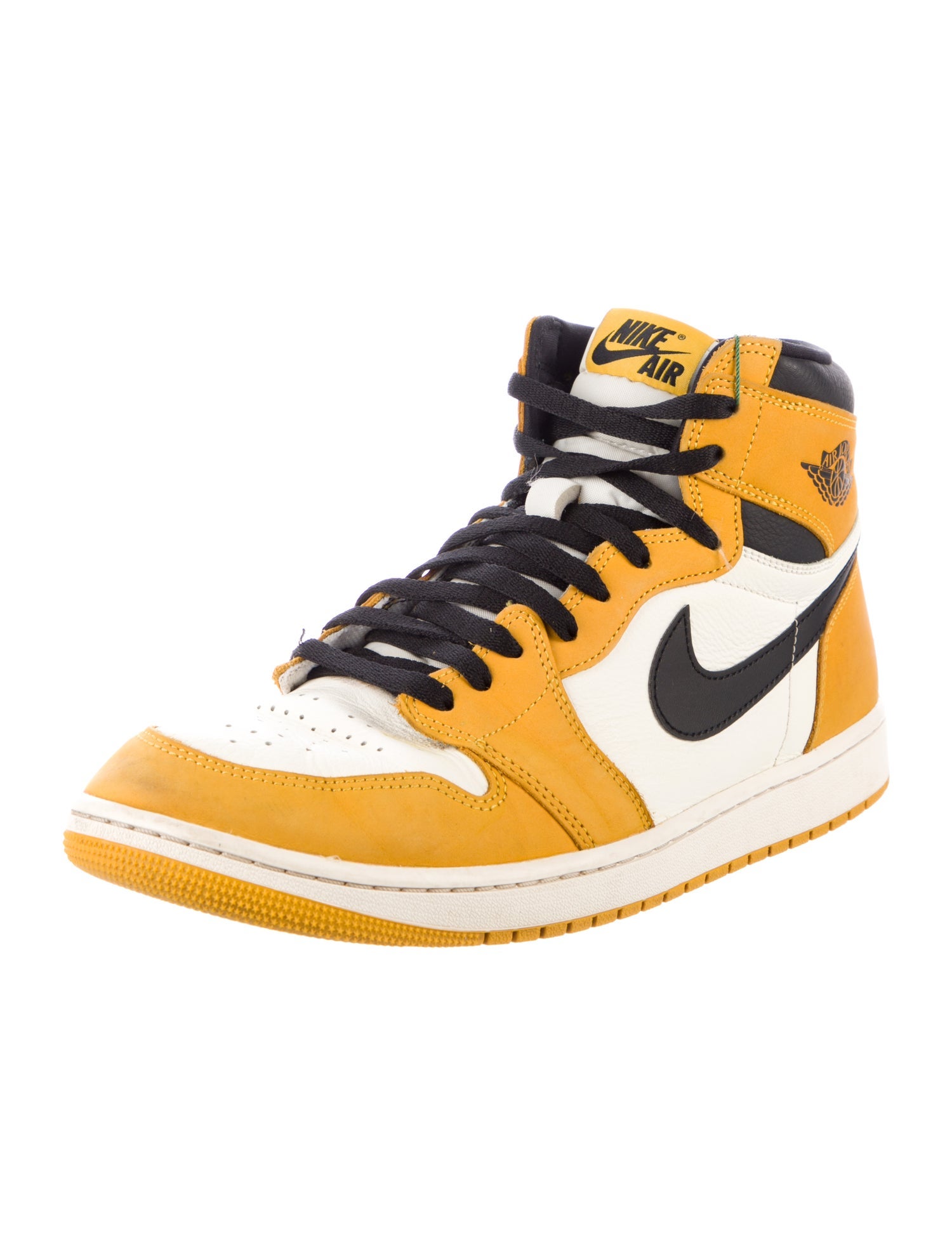 Jordan 1 Retro High OG Yellow Ochre Sneakers
