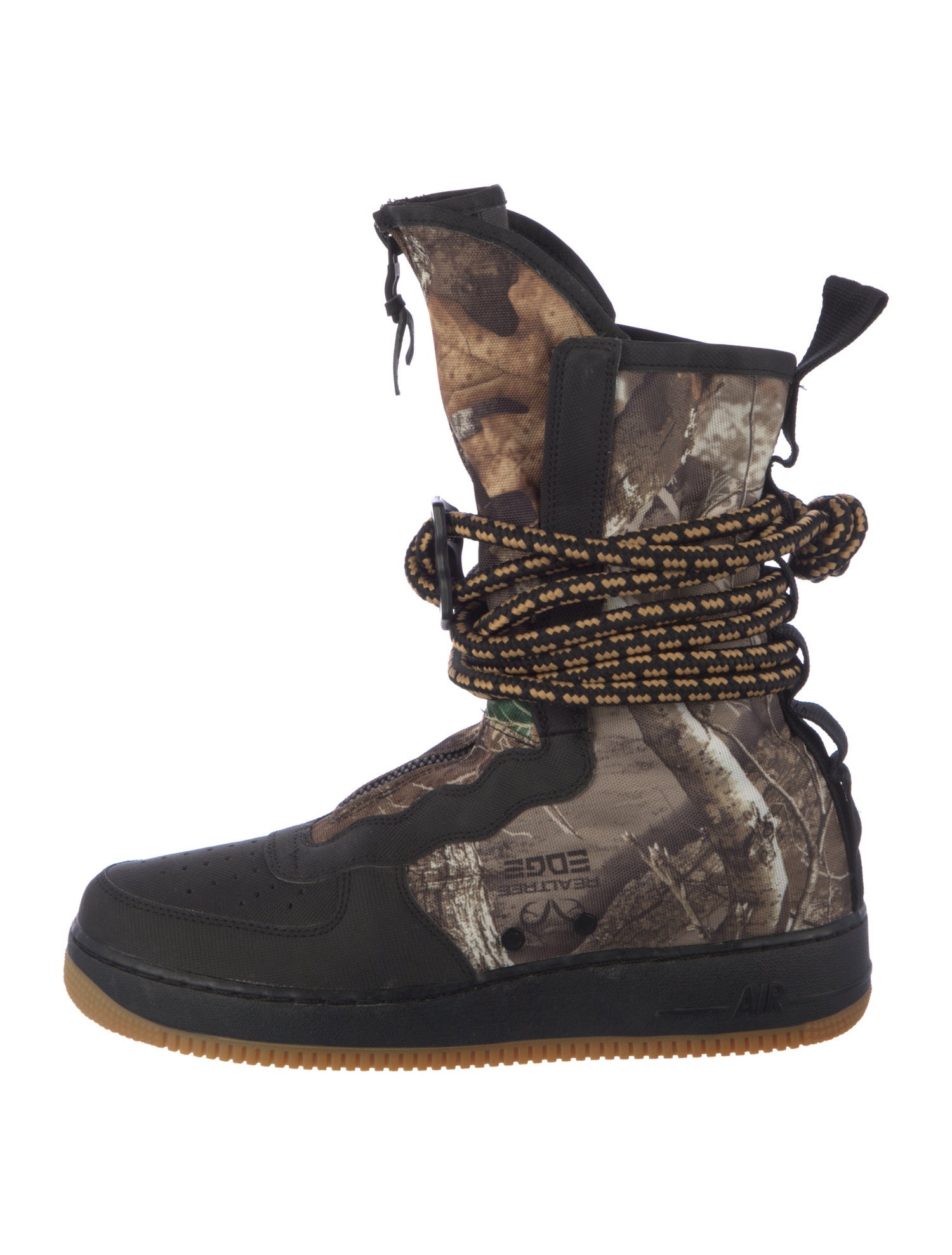Nike Realtree x Nike SF Air Force1 Hi 'Black Camo' Athletic Sneakers