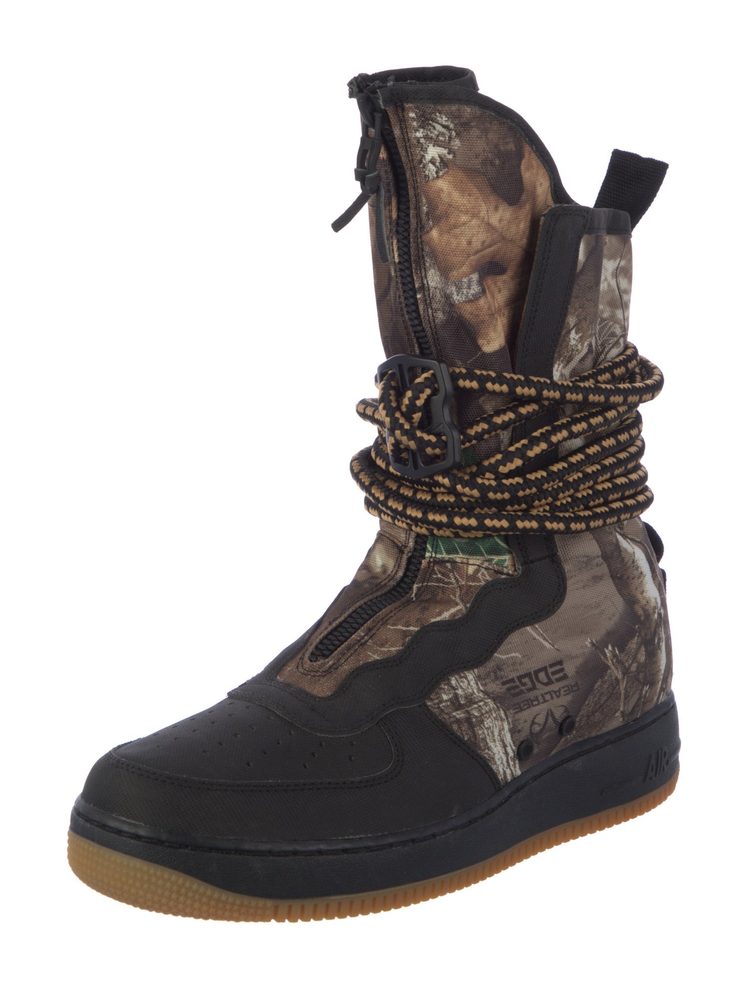 Nike Realtree x Nike SF Air Force1 Hi 'Black Camo' Athletic Sneakers