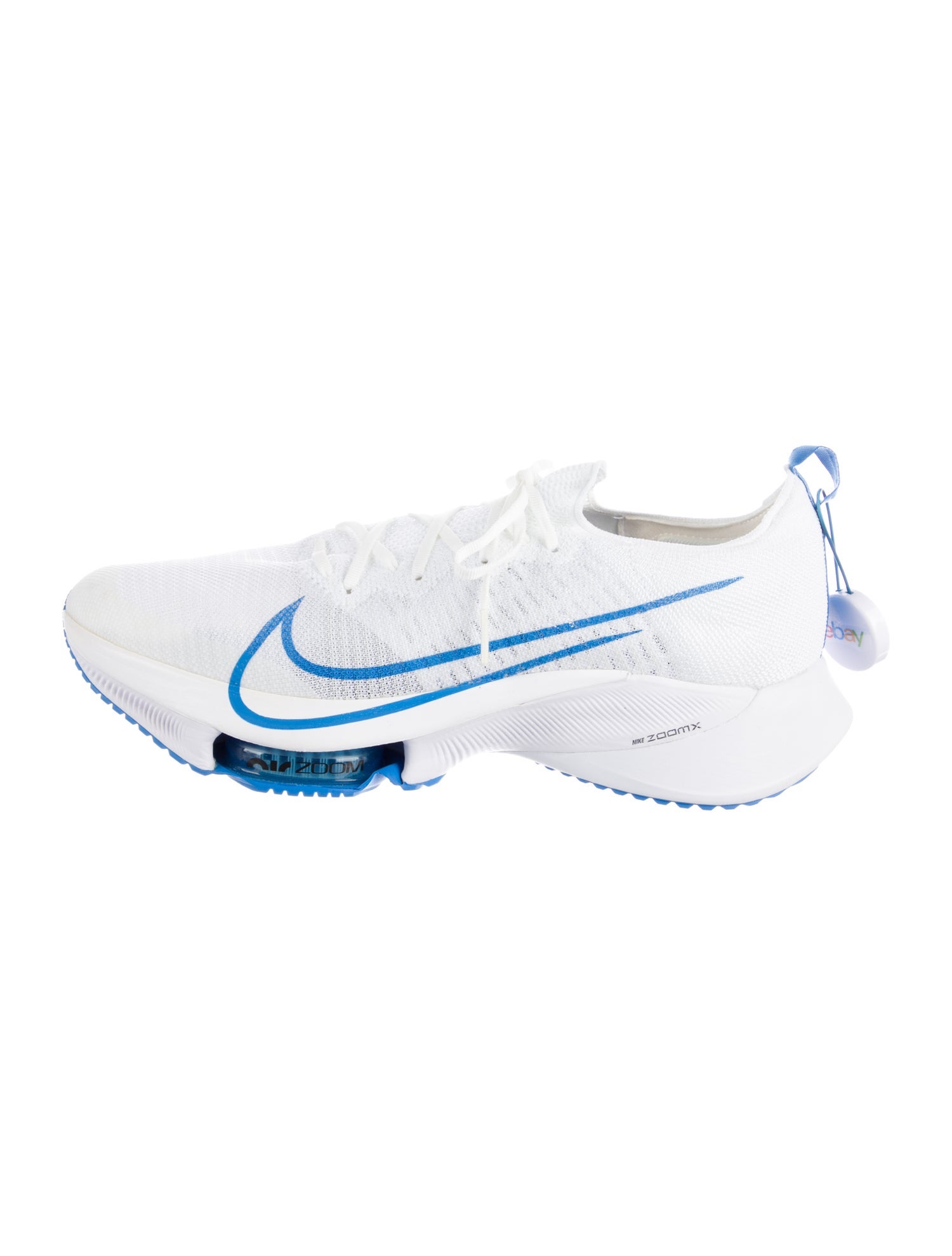 Nike Nike Air Zoom Tempo NEXT White Photo Blue Athletic Sneakers