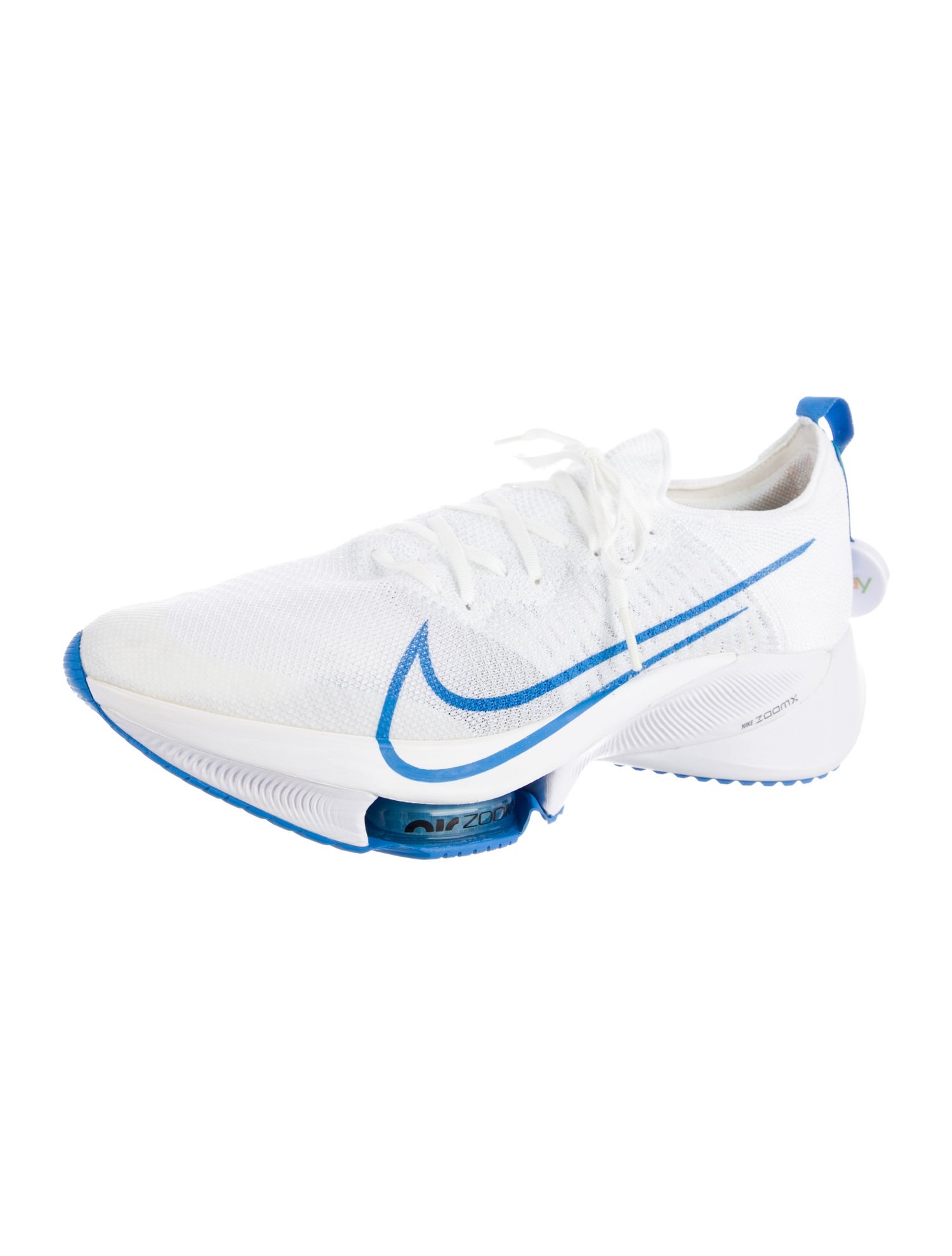 Nike Nike Air Zoom Tempo NEXT White Photo Blue Athletic Sneakers