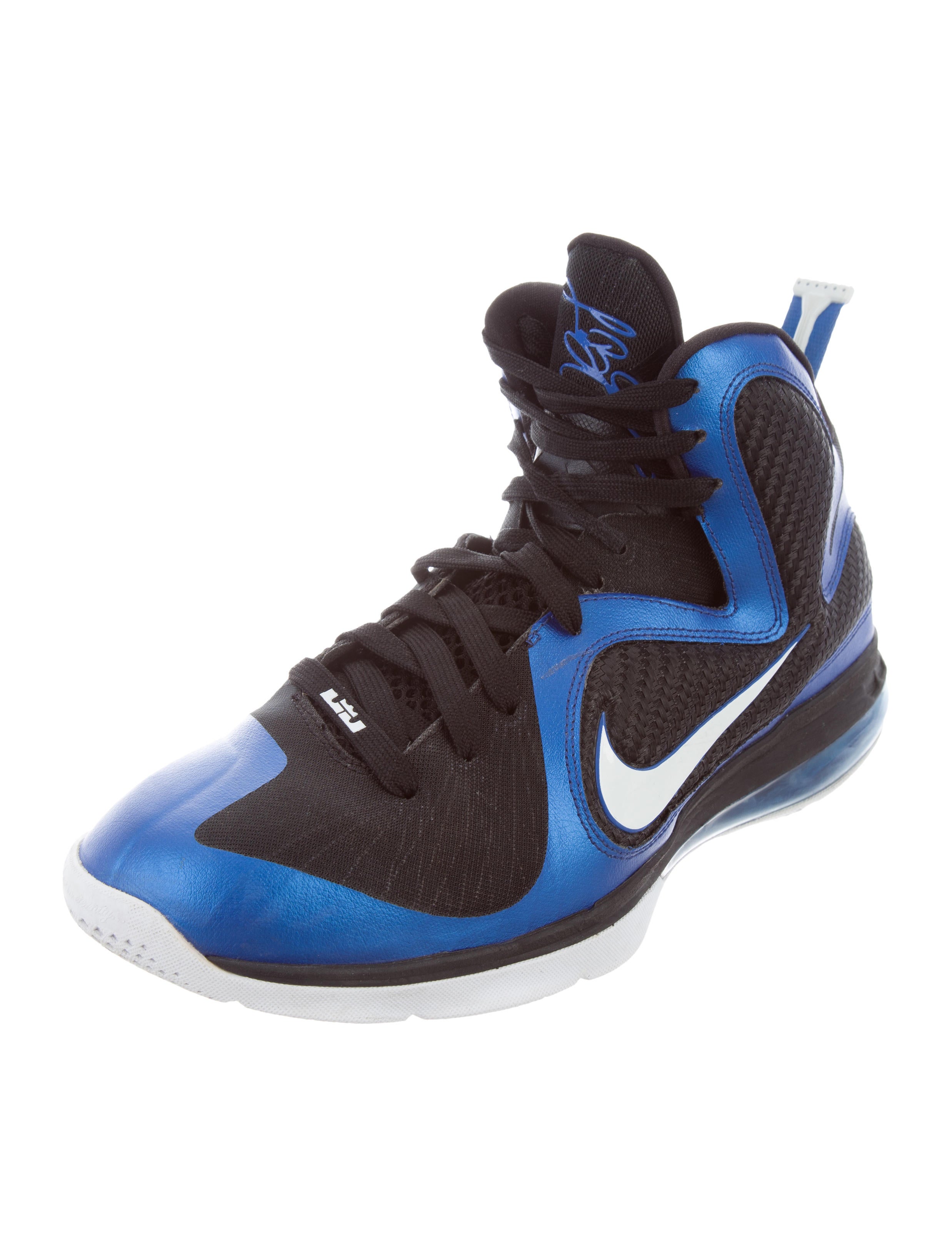 ... LeBron 9 Kentucky Sneakers lebron 9 varsity royalwhite-black kentucky NIKE ...