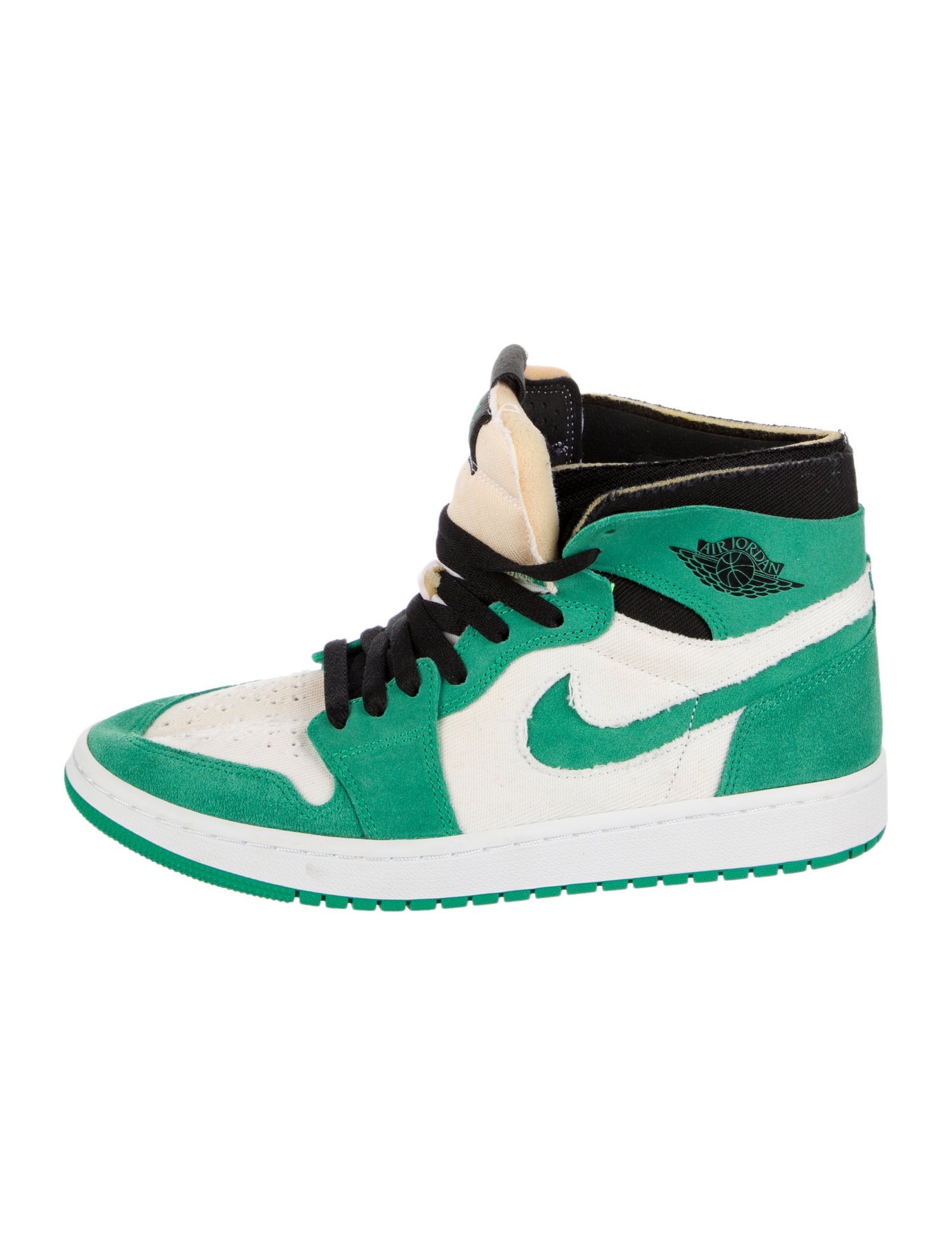 Nike Suede Colorblock Pattern Sneakers