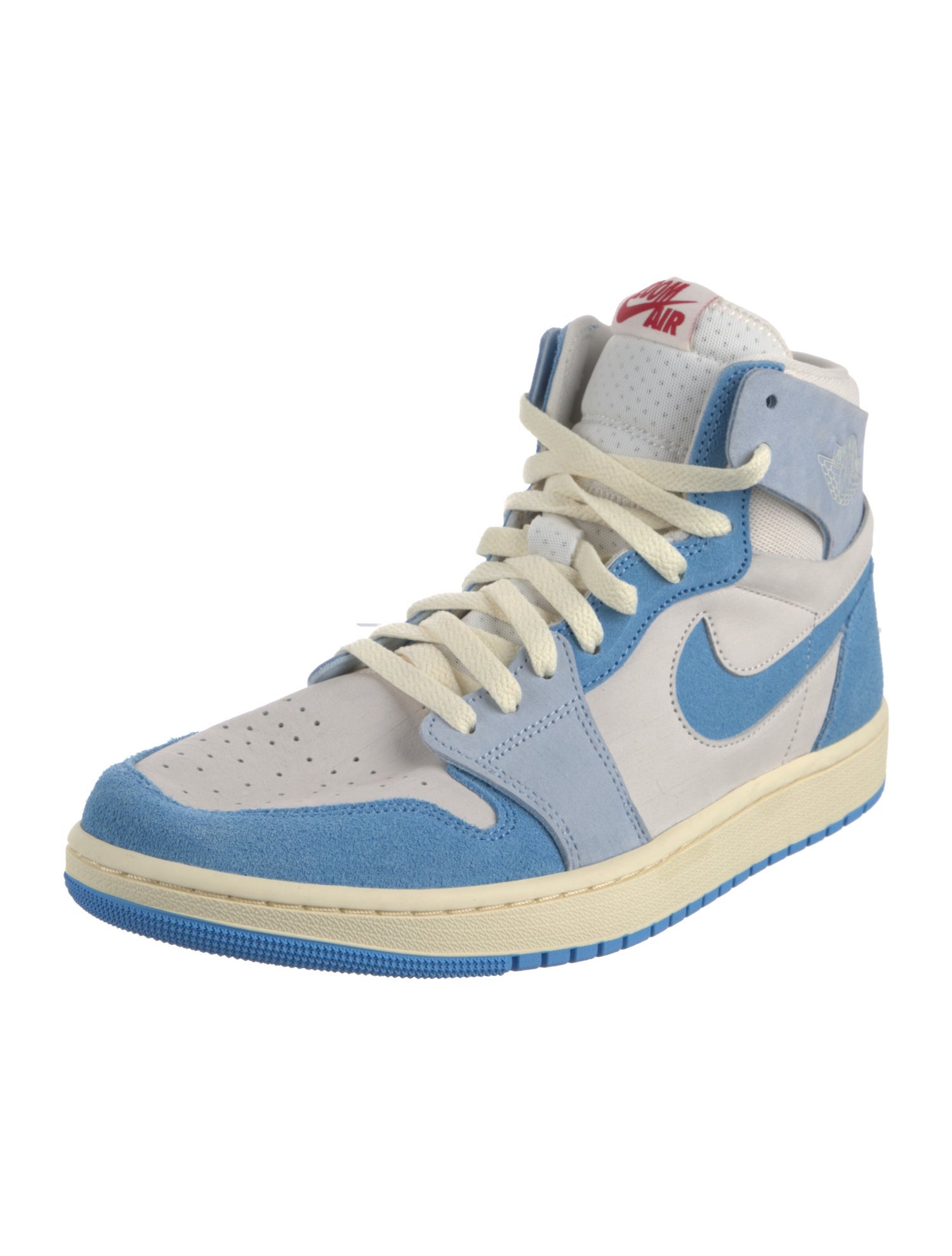 Nike Suede Colorblock Pattern Sneakers