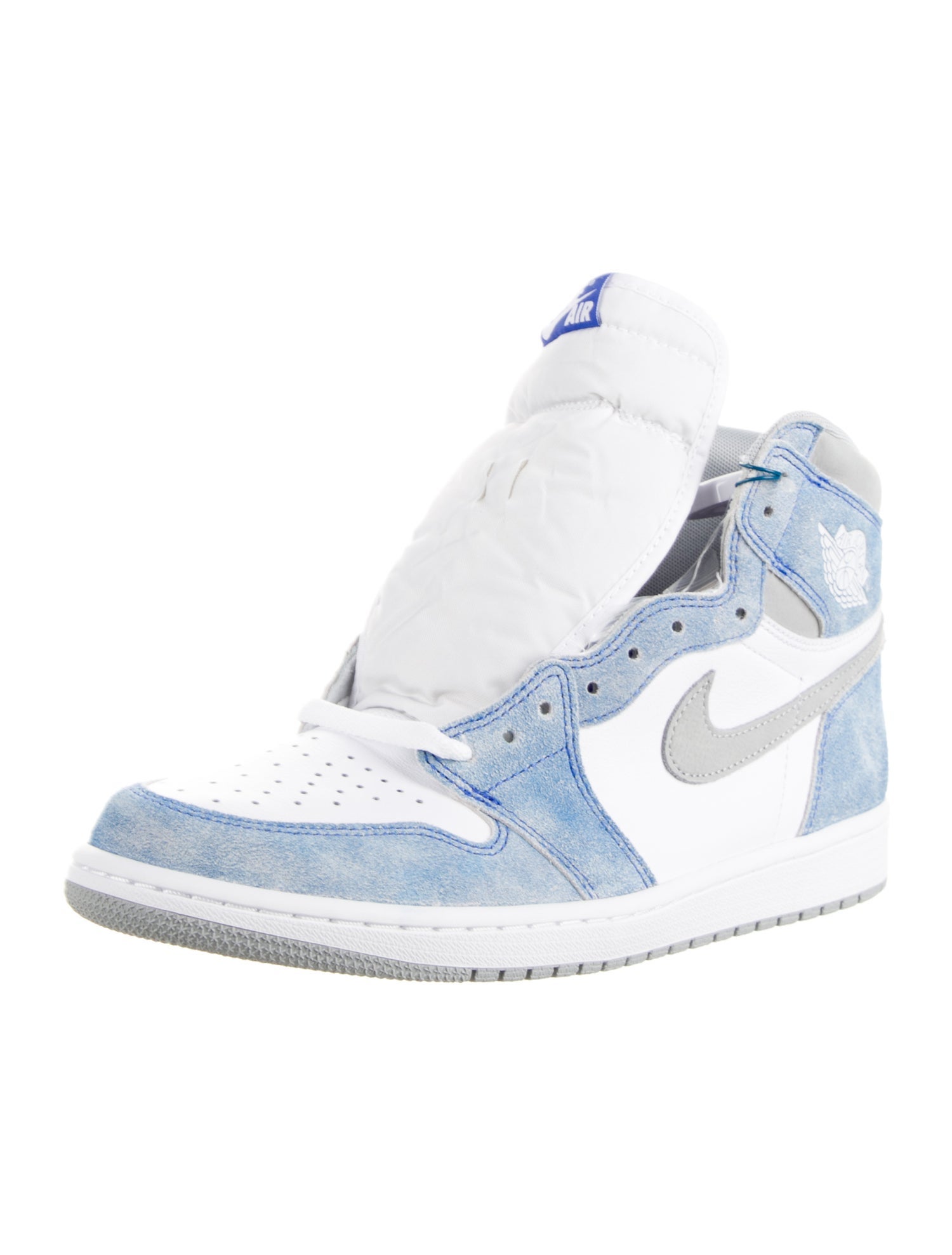 Jordan Jordan 1 Retro High Hyper Royal Smoke Grey Sneakers w/ Tags
