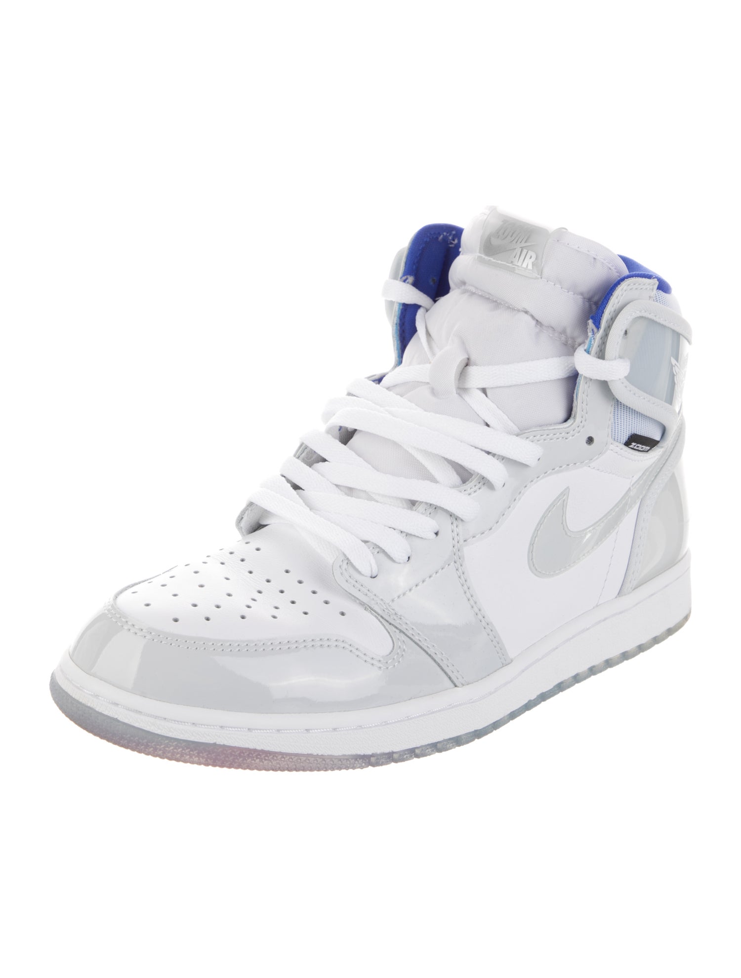 Jordan Jordan 1 Retro High Zoom White Racer Blue Sneakers
