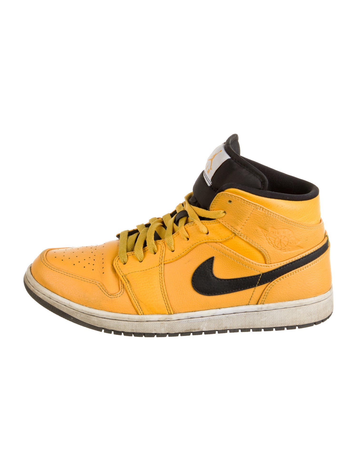 Jordan Jordan 1 Mid 'University Gold' Sneakers