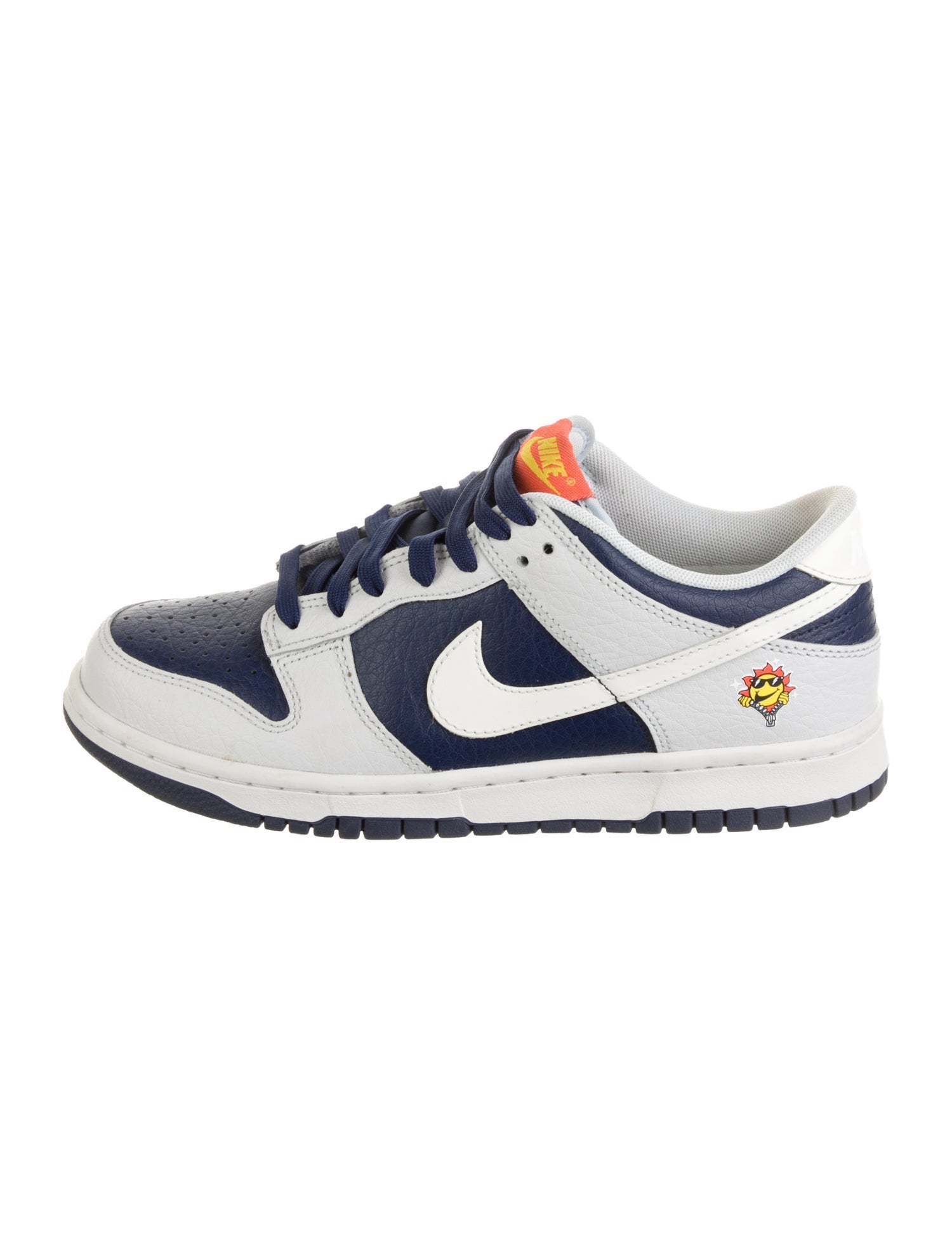 Nike Kids' Boys' Leather Printed Sneakers