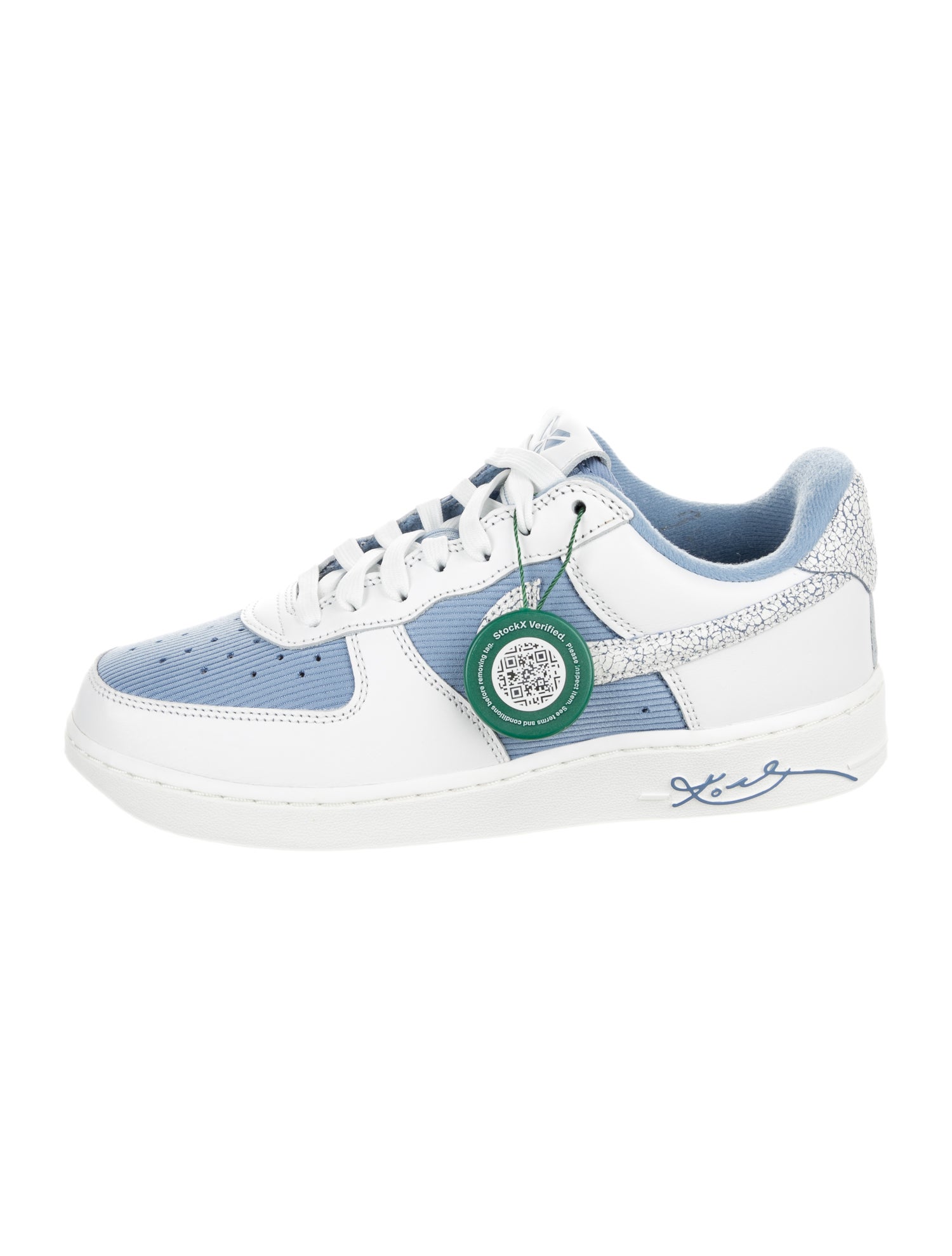 Nike Leather Colorblock Pattern Athletic Sneakers