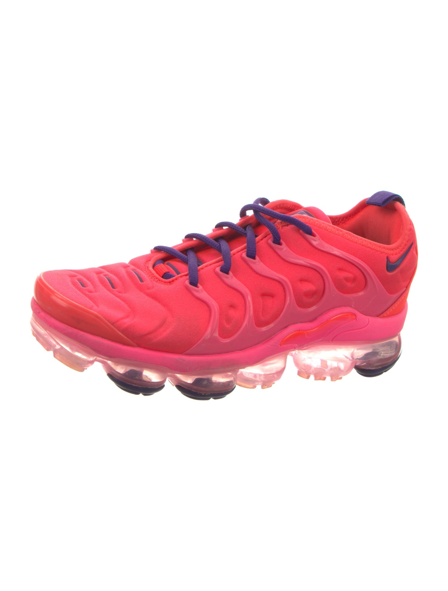 Nike Air VaporMax Plus Bright Crimson Pink Blast Sneakers