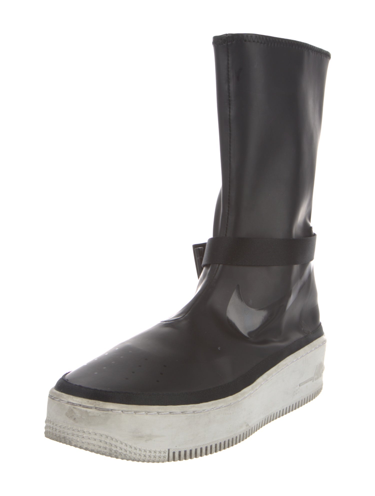 Nike Vinyl Lace-Up Boots