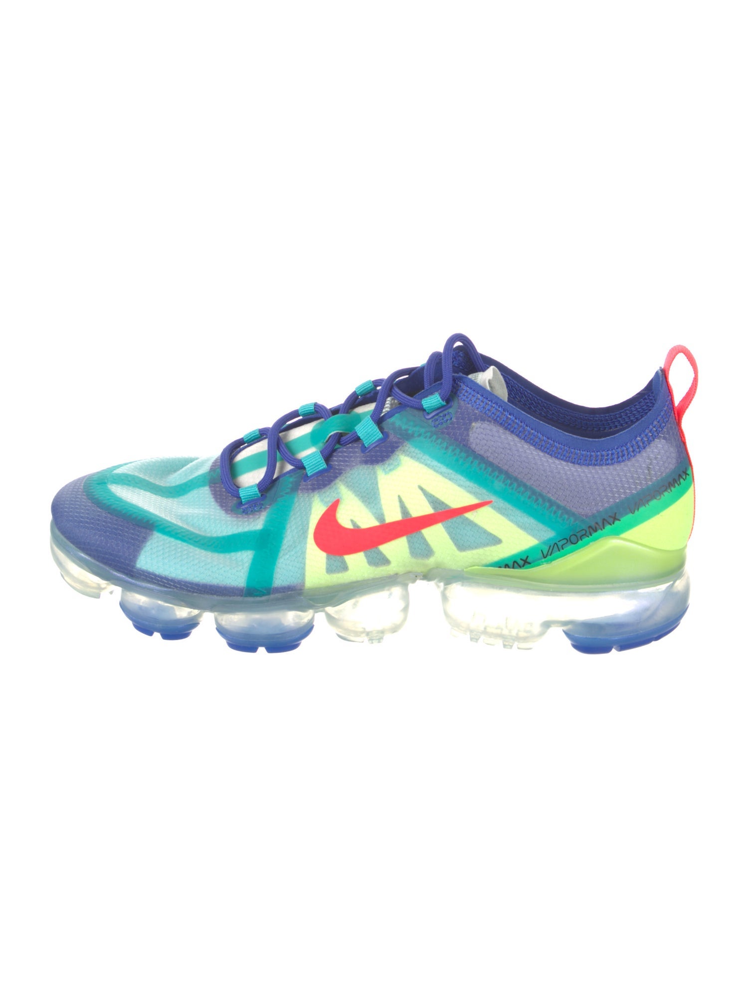 Nike Nylon Colorblock Pattern Sneakers