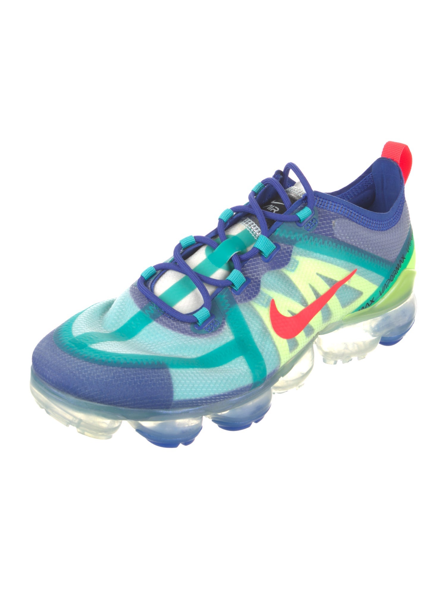 Nike Nylon Colorblock Pattern Sneakers