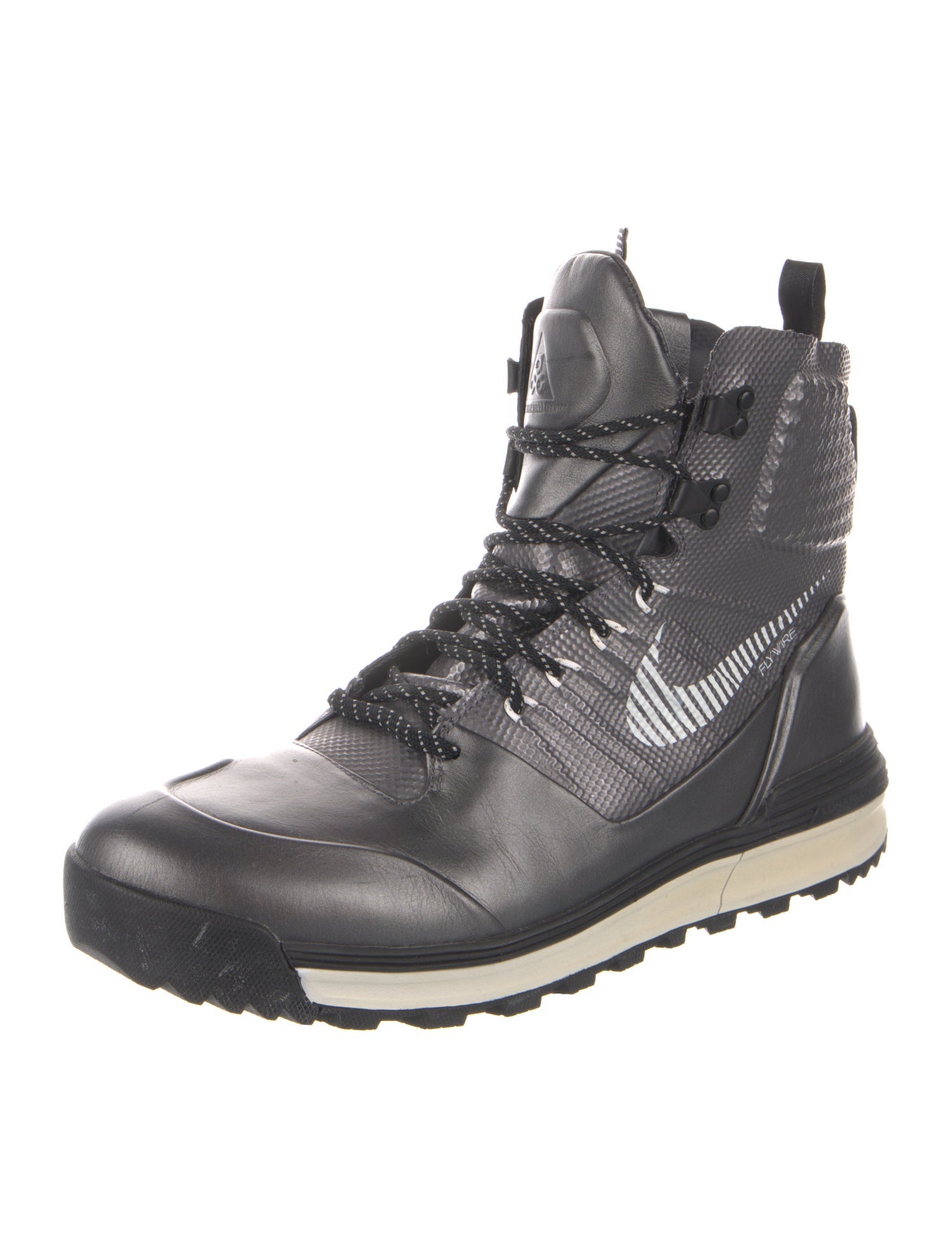 Nike Leather Lace-Up Boots