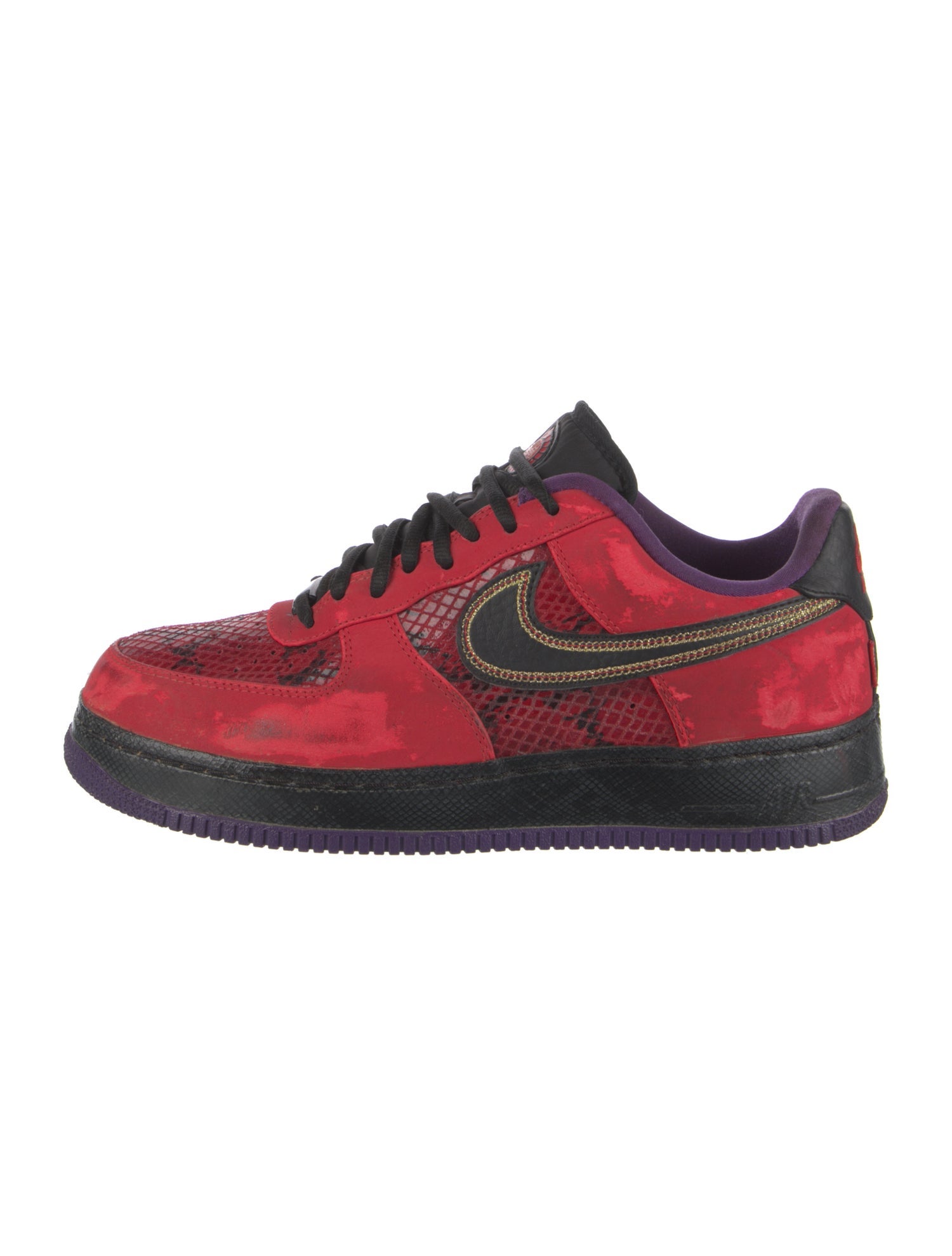 Nike Nubuck Printed Sneakers