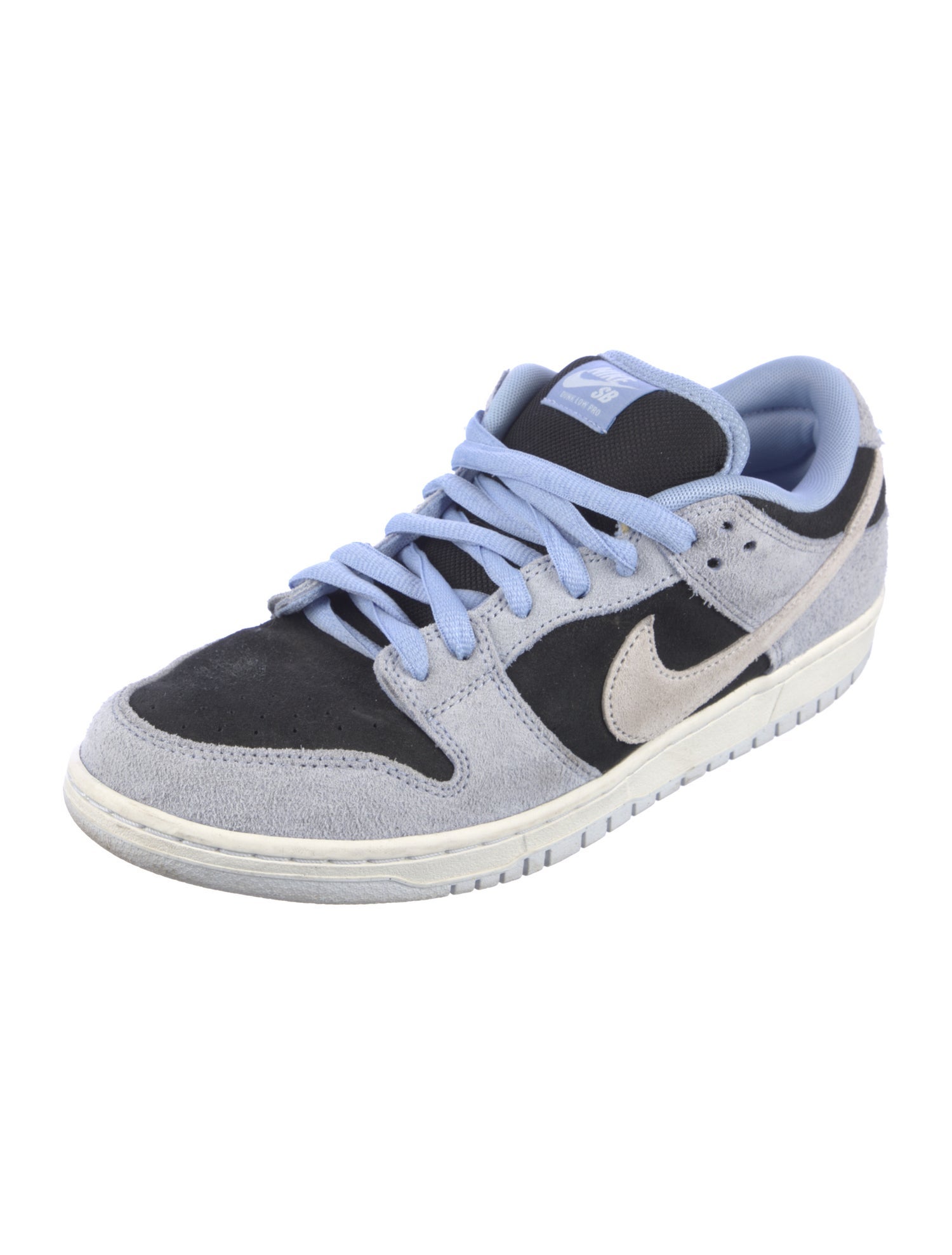 Nike SB Leather Colorblock Pattern Athletic Sneakers