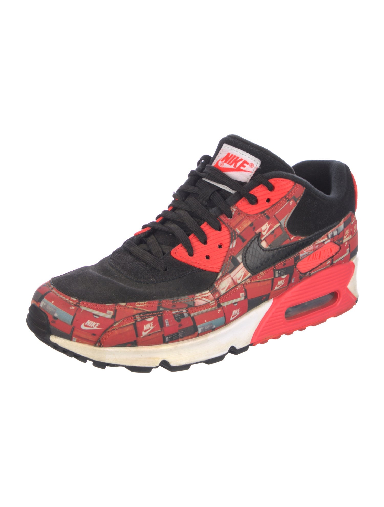 Nike Nike Air Max 90 atmos We Love Nike (Bright Crimson) Athletic Sneakers