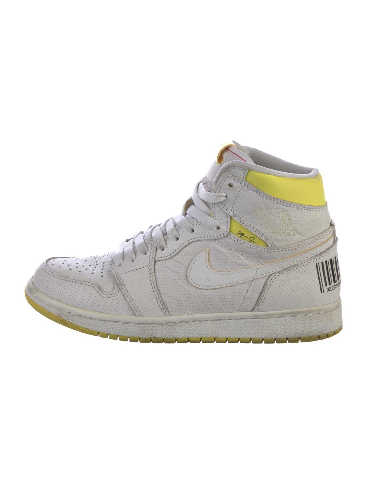Jordan Leather Athletic Sneakers