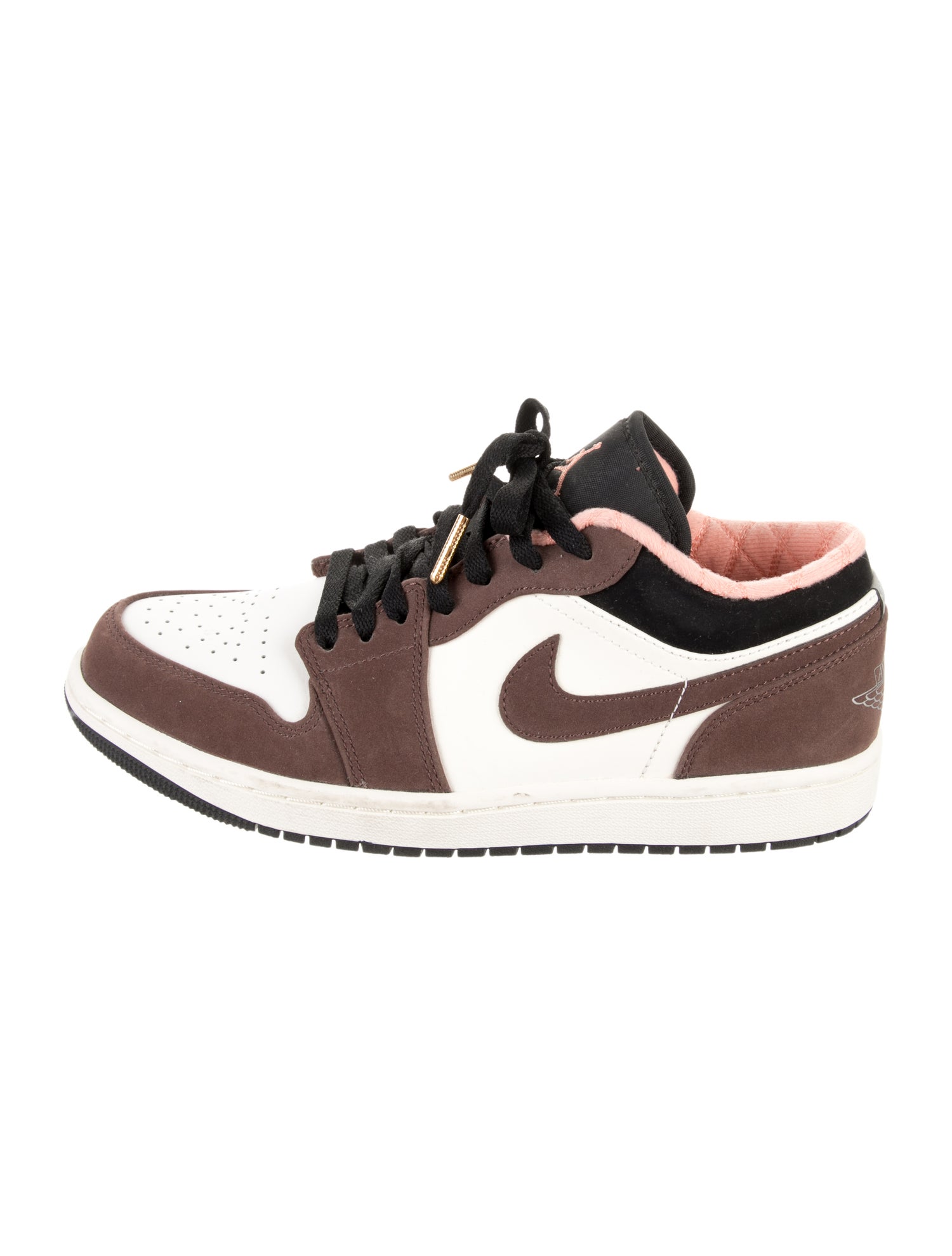 Jordan Suede Colorblock Pattern Athletic Sneakers